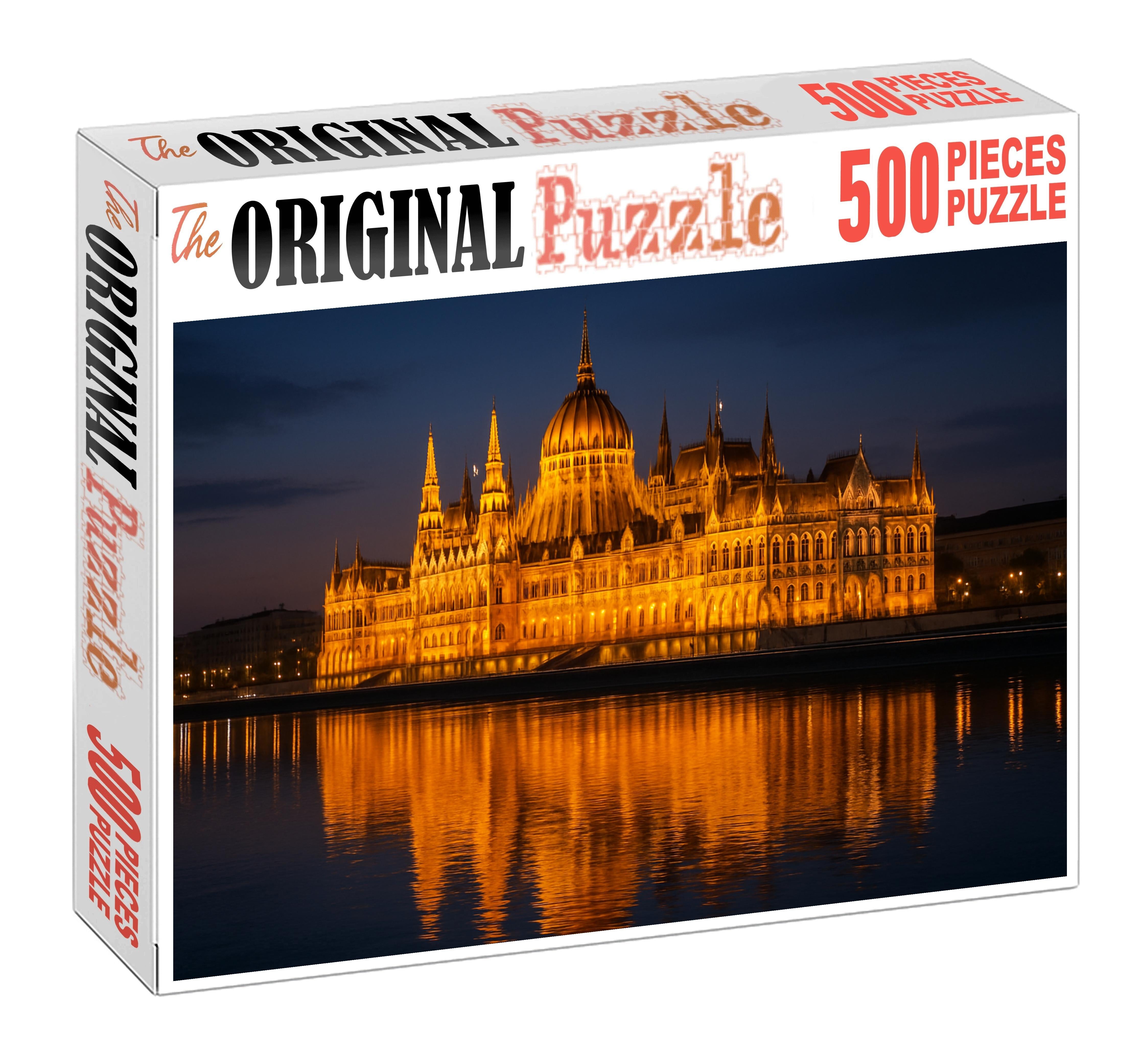 Palace Of Westminster London England  Identified By 8315 Globally As The Seat Of Democracy Puzzle Challenge