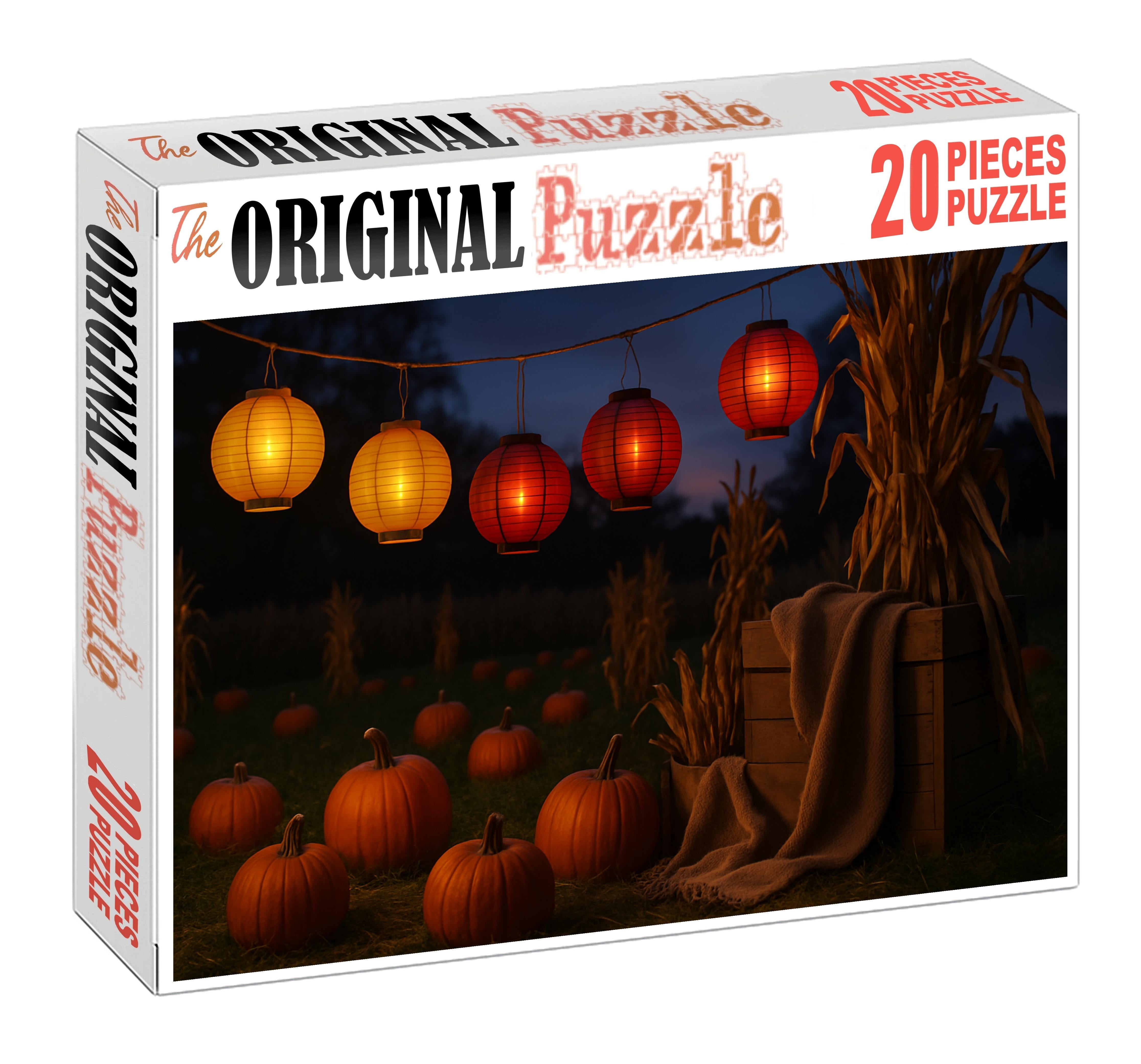 Evening Harvest Lanterns 300 Piece Puzzle