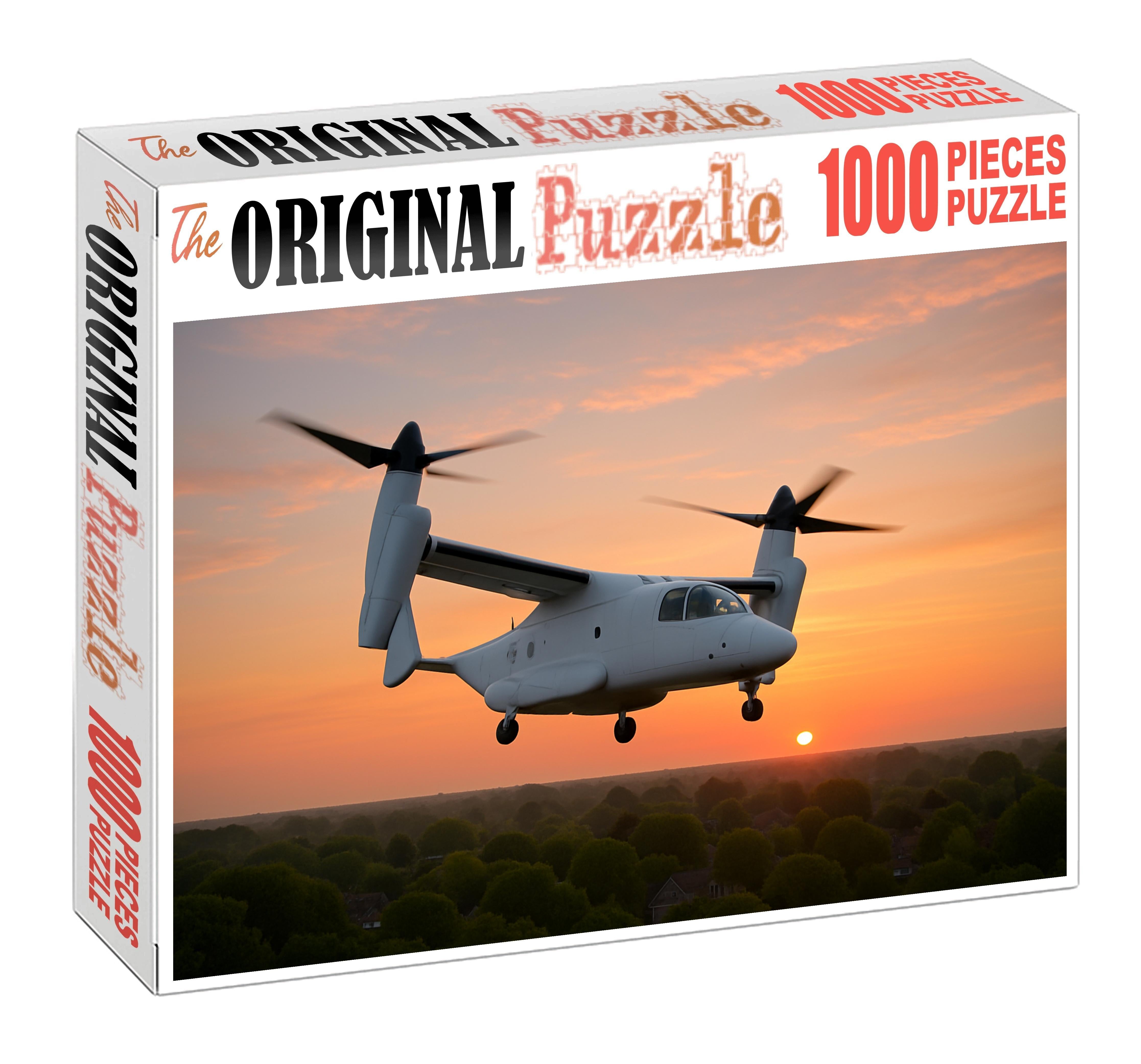 Electric Tilt-rotor Aircommuter Premium Puzzle Pieces