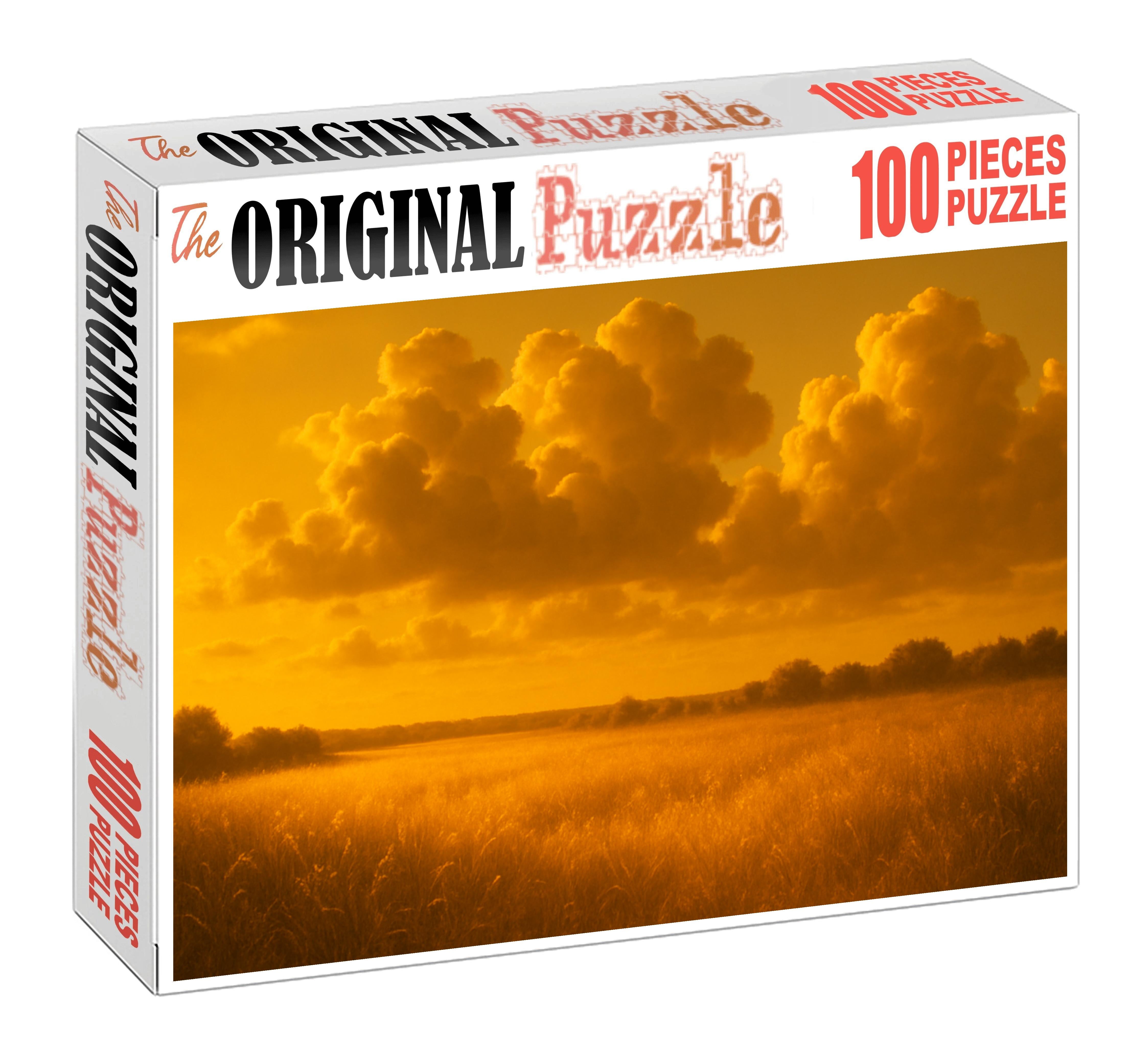 Golden Hour Meadow Glow Puzzle Collection