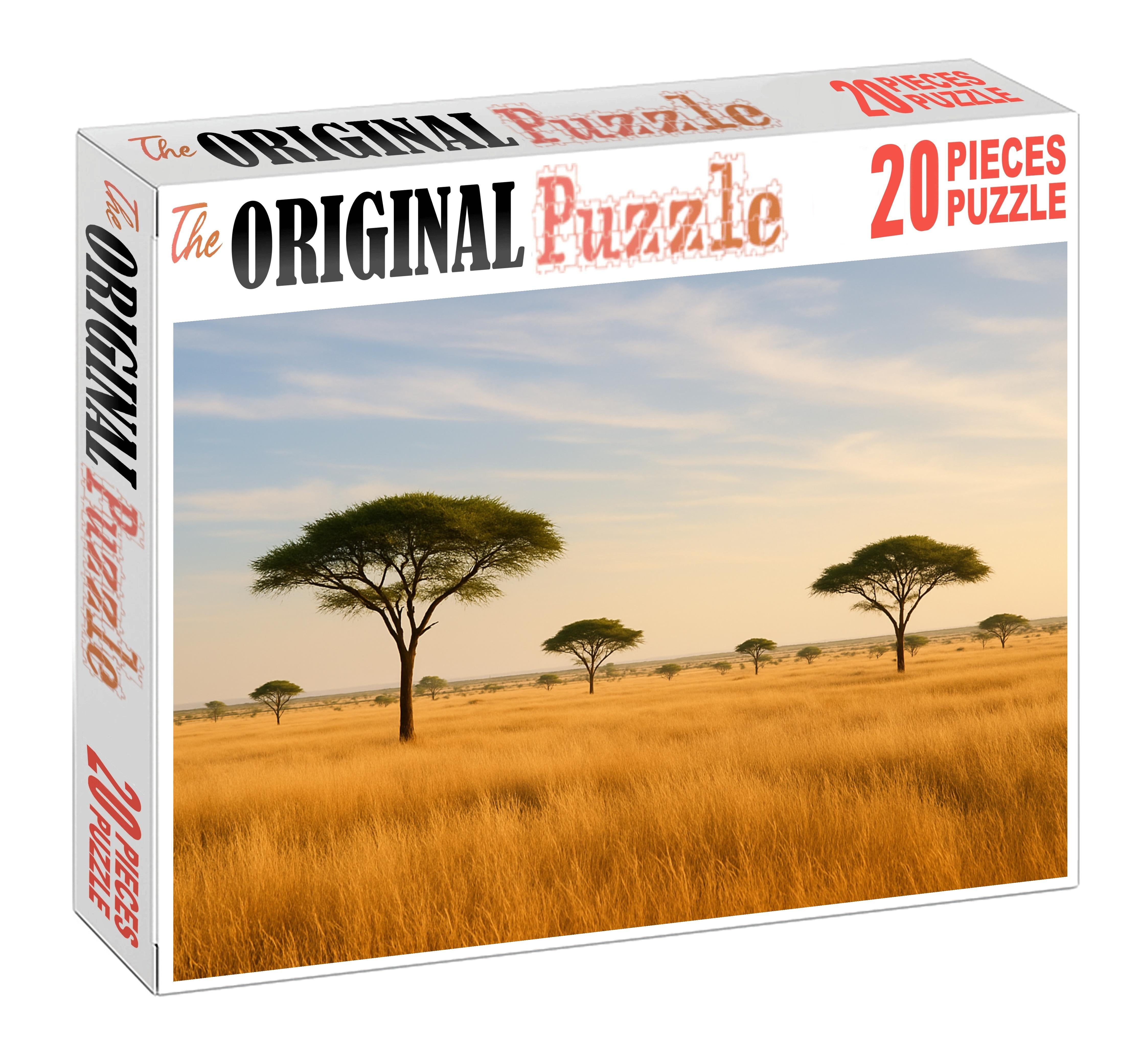 Golden Savannah Plains 200 Piece Puzzle
