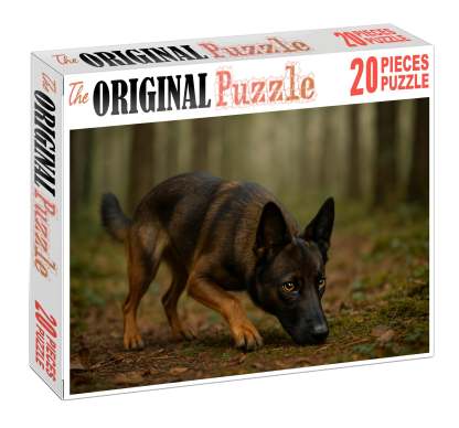 Shadow Sable Compact Dark-coated Tracker With Steadfast Focus Puzzle For Kids