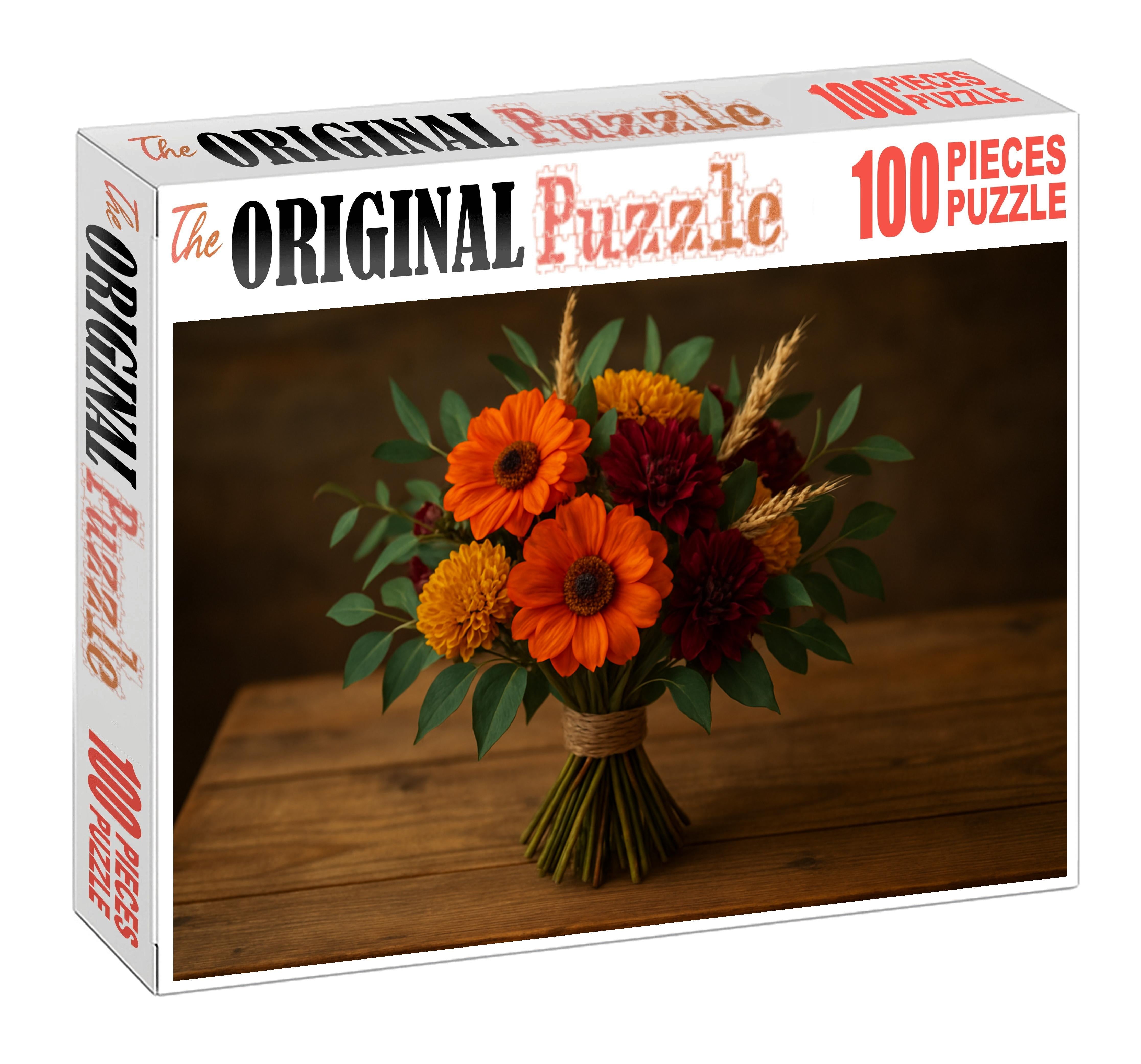Rustic Autumn Bouquet Family Puzzles