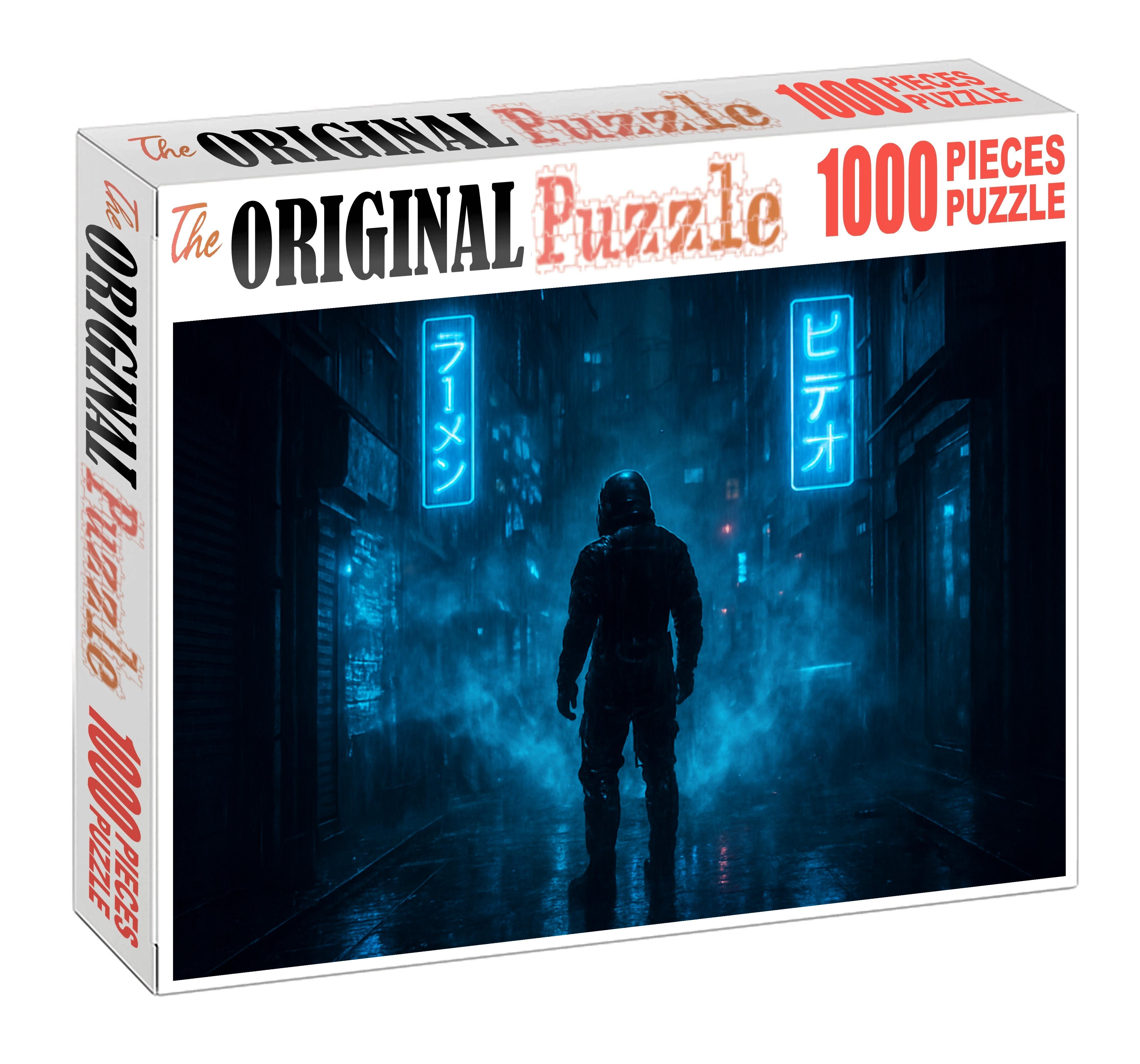 Gothic Cyber Horror Aesthetic Unique Puzzle Design