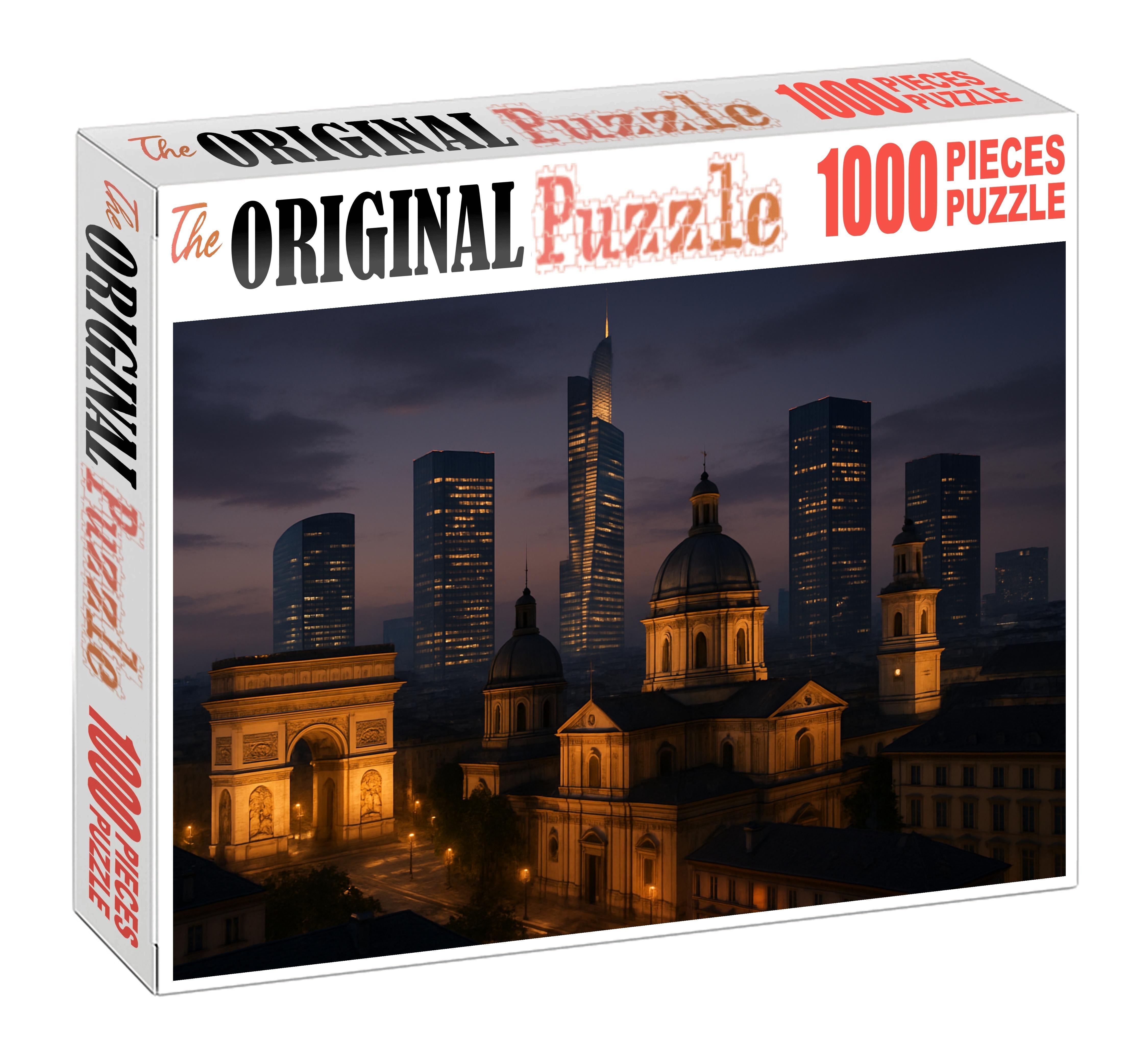 Berlin Skyline Historic And Modern Blend Anchored By The Tv Tower And Brandenburg Gate Structures Puzzle Challenge