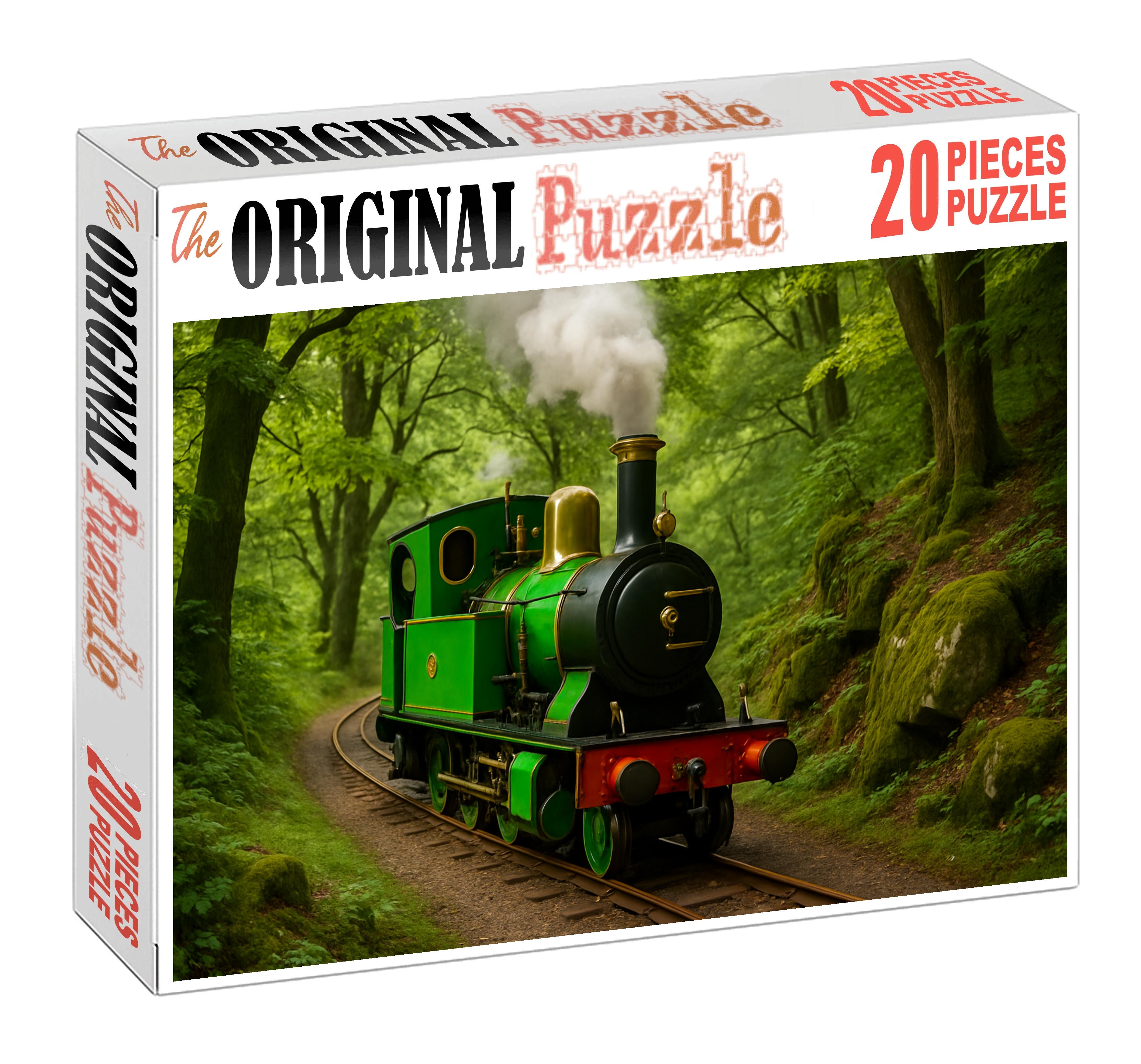Emerald Forest Narrow Gauge Steam 20 Piece Puzzle