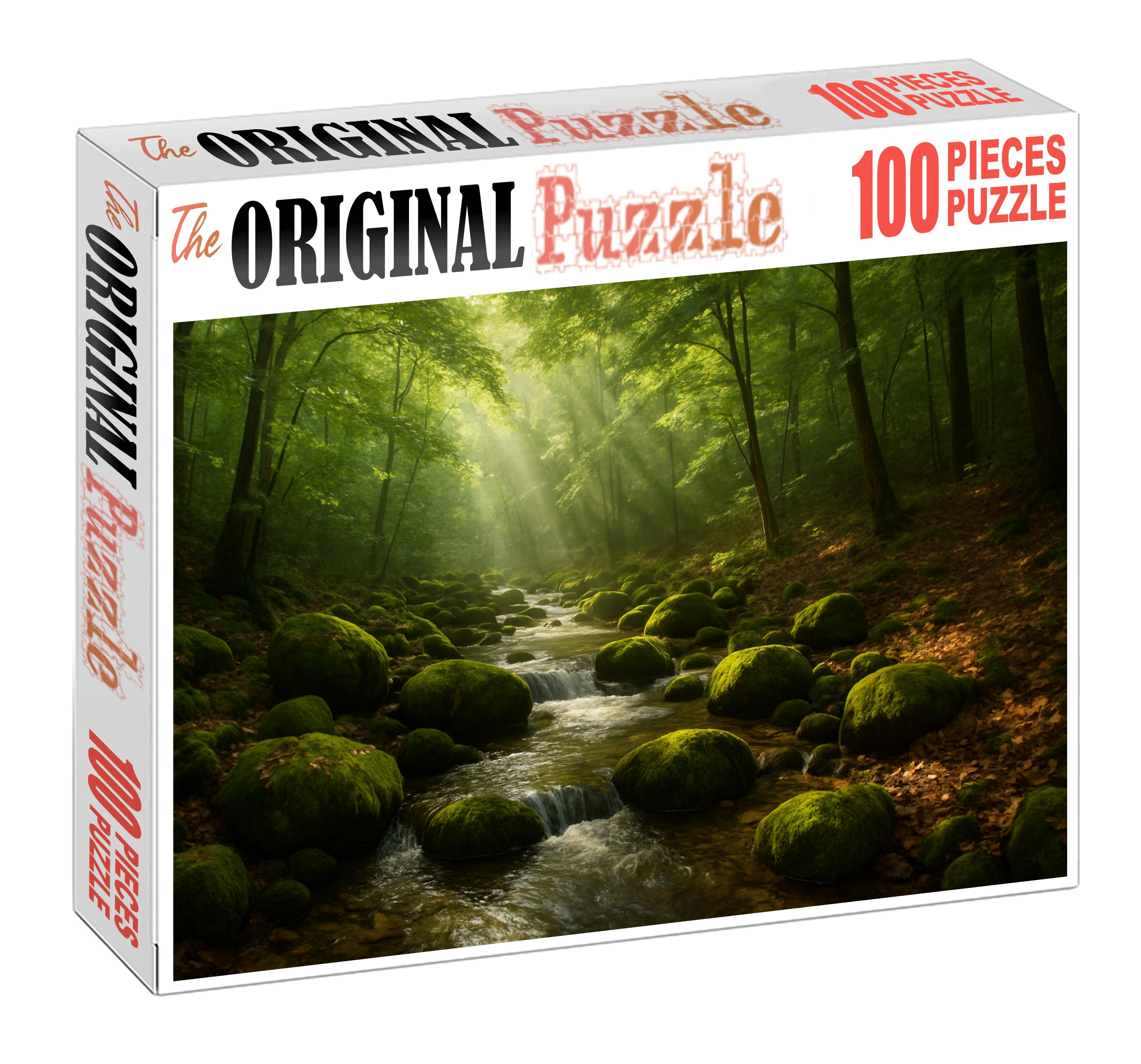 Mossy Forest Stream Puzzle Collection