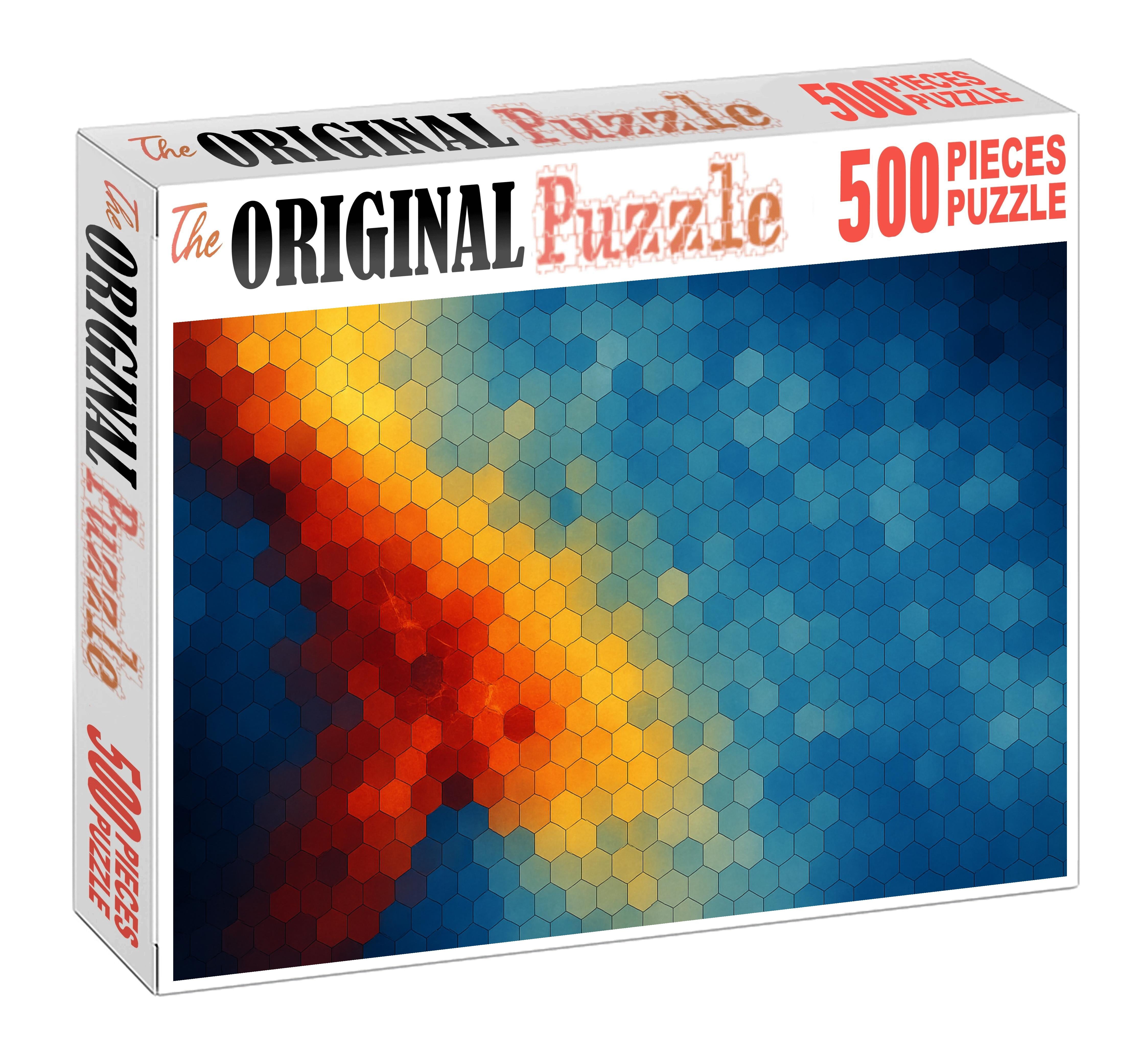 Population Cluster Density Raster Premium Puzzle Pieces