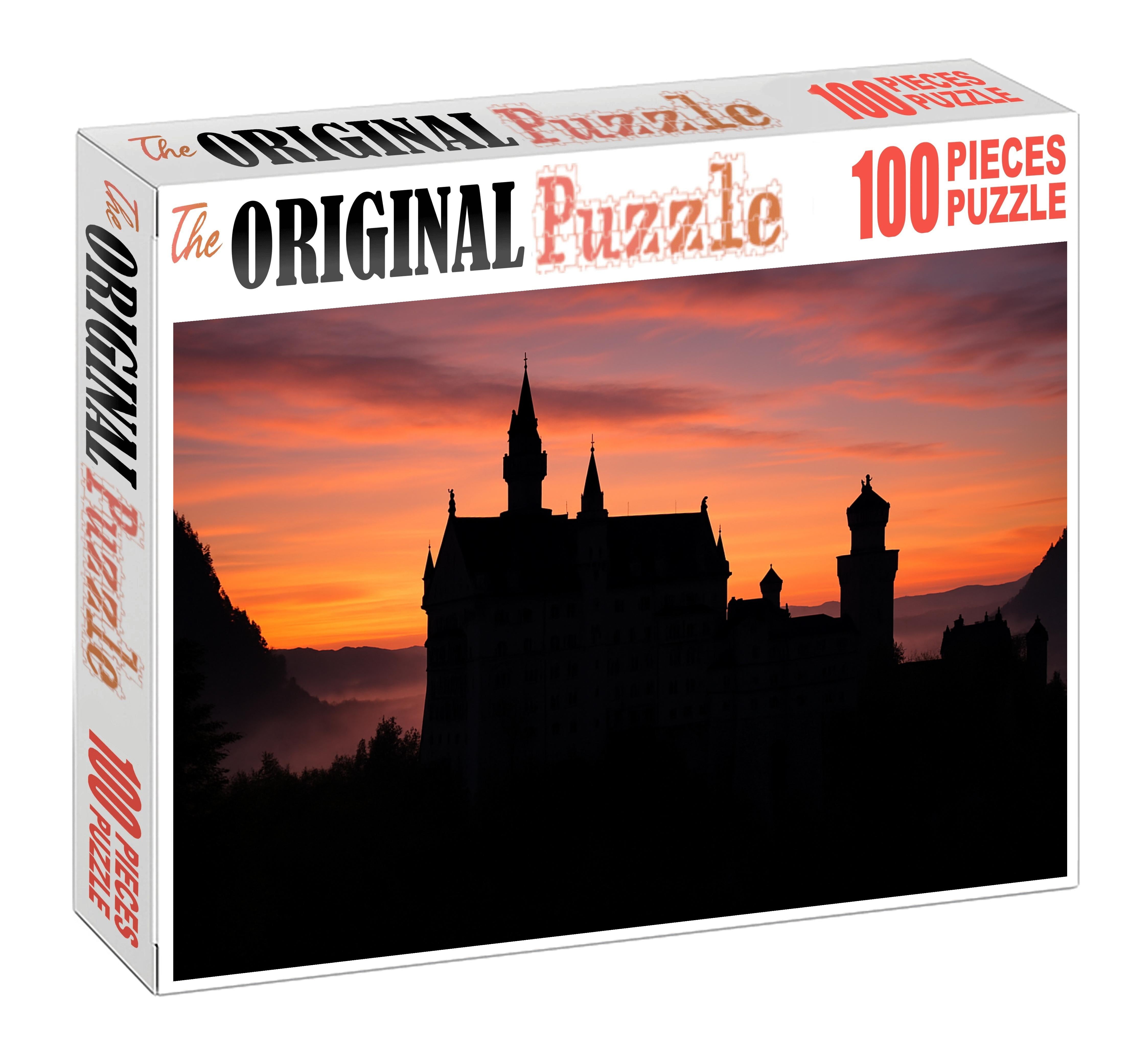 Neuschwanstein Castle Nestled In Bavaria Germany Recognized By 7456 Globally For Its Fairy-tale Beauty And Romantic Architecture Easy Puzzles