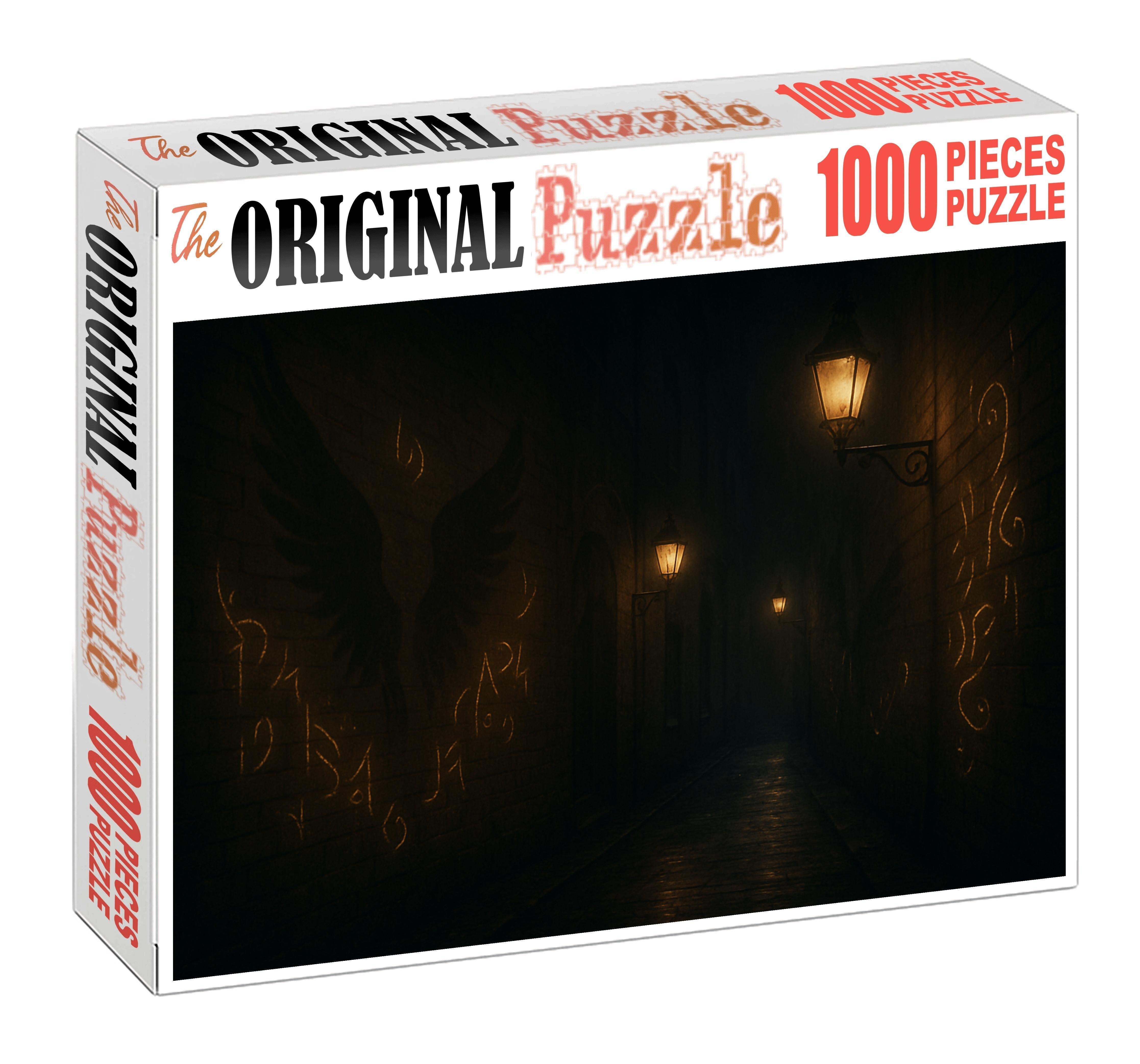 Modern Fantasy Urban Legends Mythical Creatures In Concrete Jungles 20 Piece Puzzle