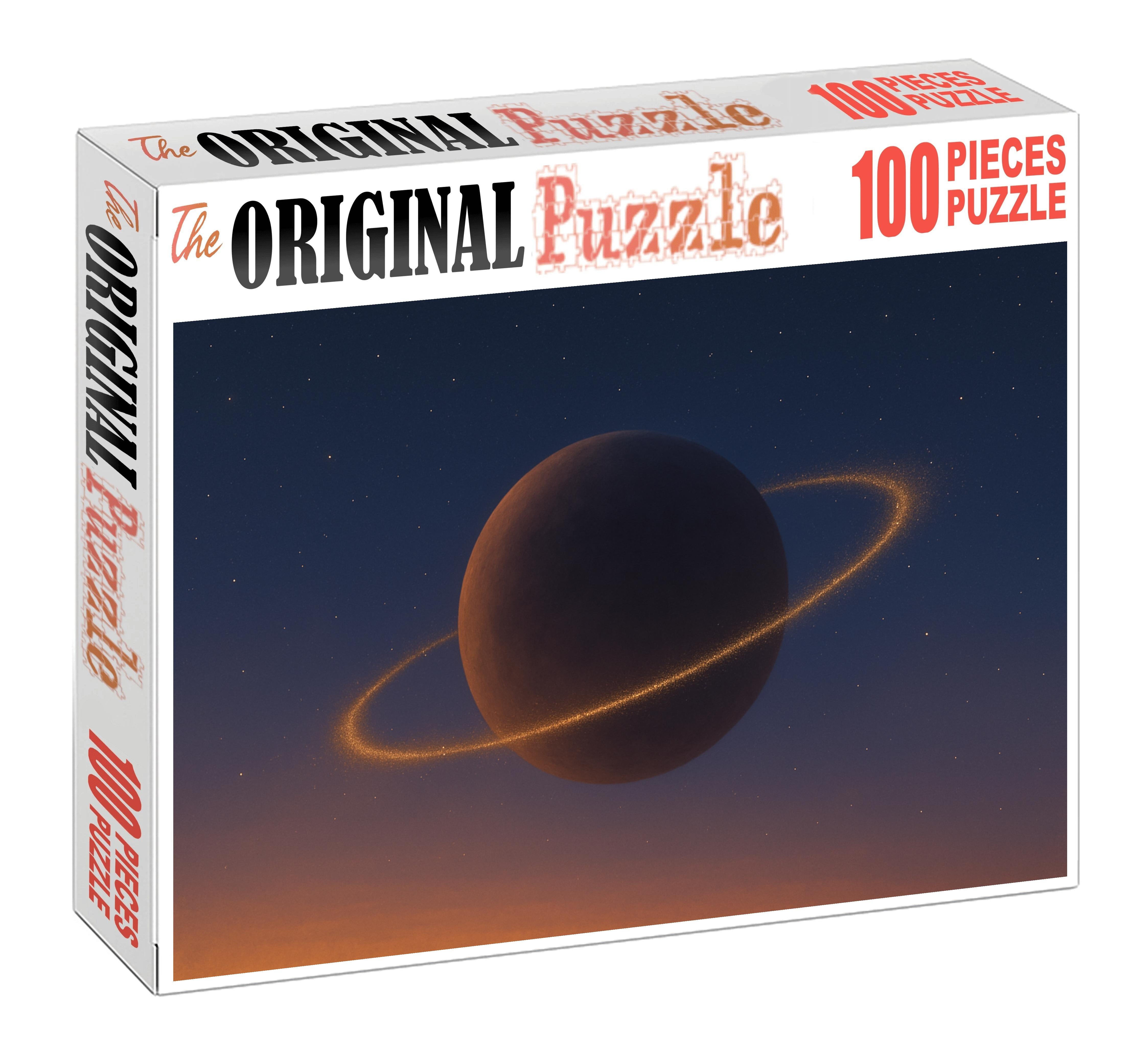Silent Twilight Dust Ring Custom Jigsaw Puzzle