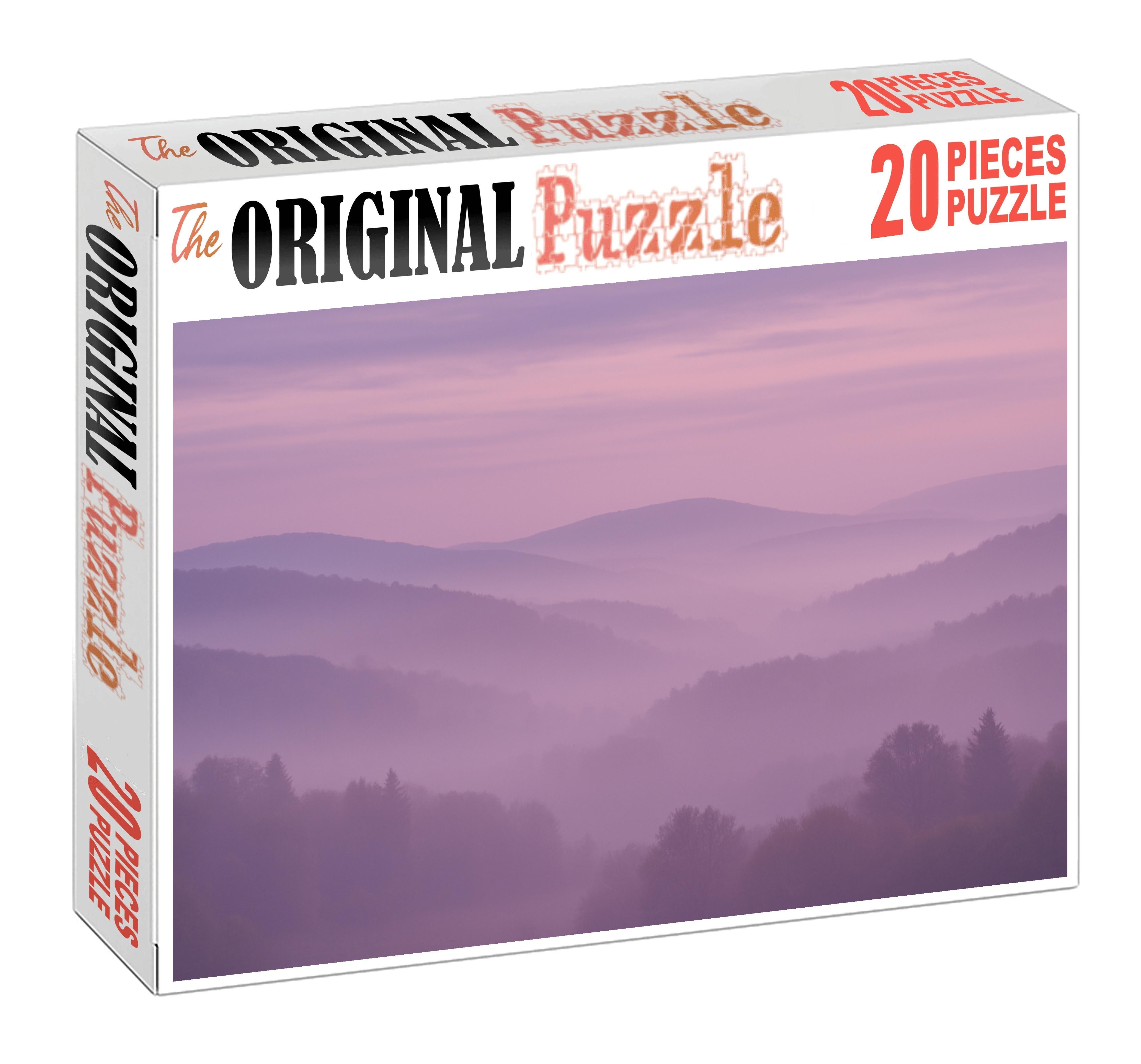 Lavender Mist Valley 200 Piece Puzzle