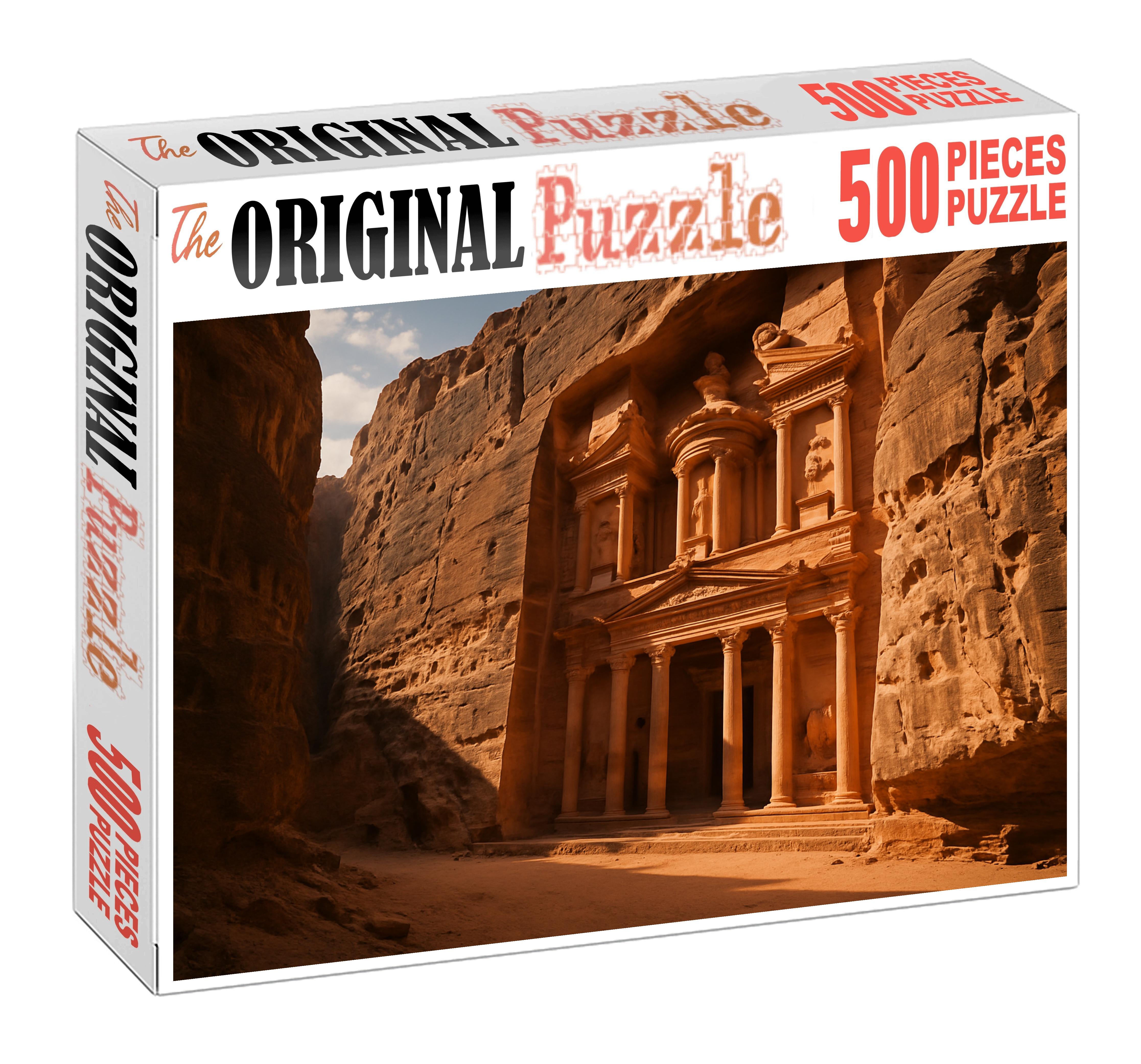 Petra Maan Jordan  Recognized By 6955 Worldwide As The Rose-red Ancient City Puzzle Challenge