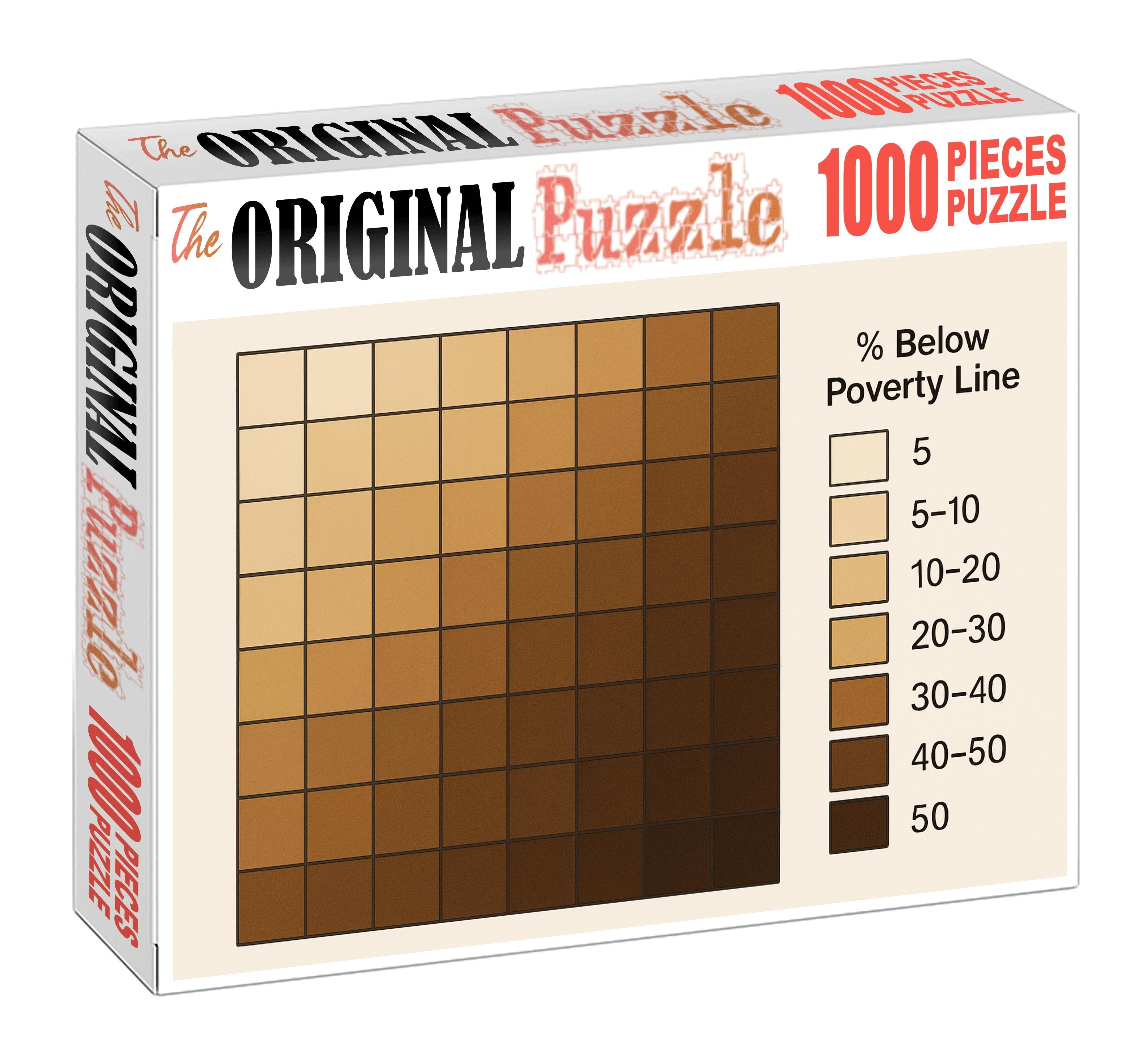 Socioeconomic Choropleth Matrix Challenging Puzzles