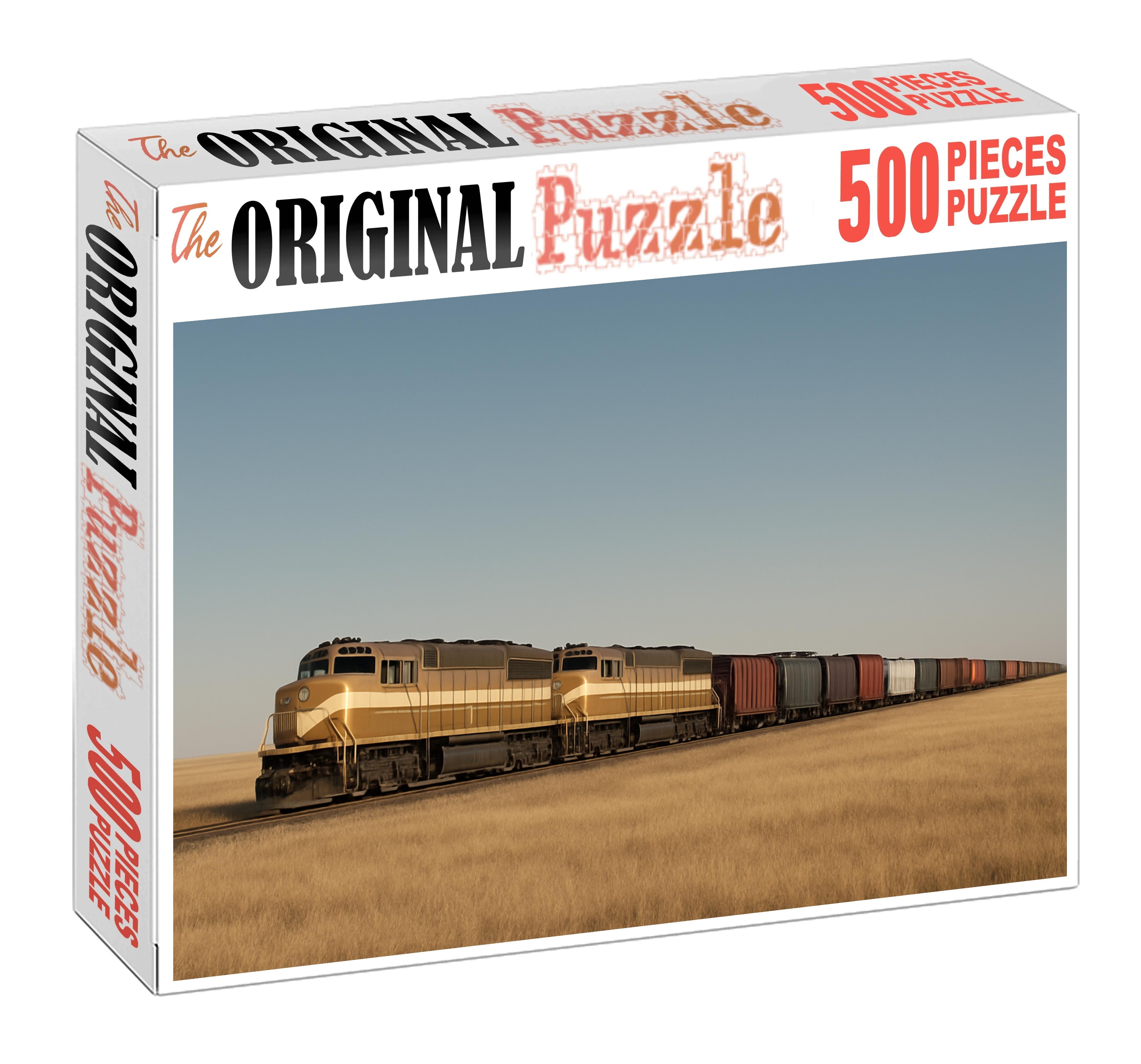 Golden Prairie Freight Large Format Puzzle