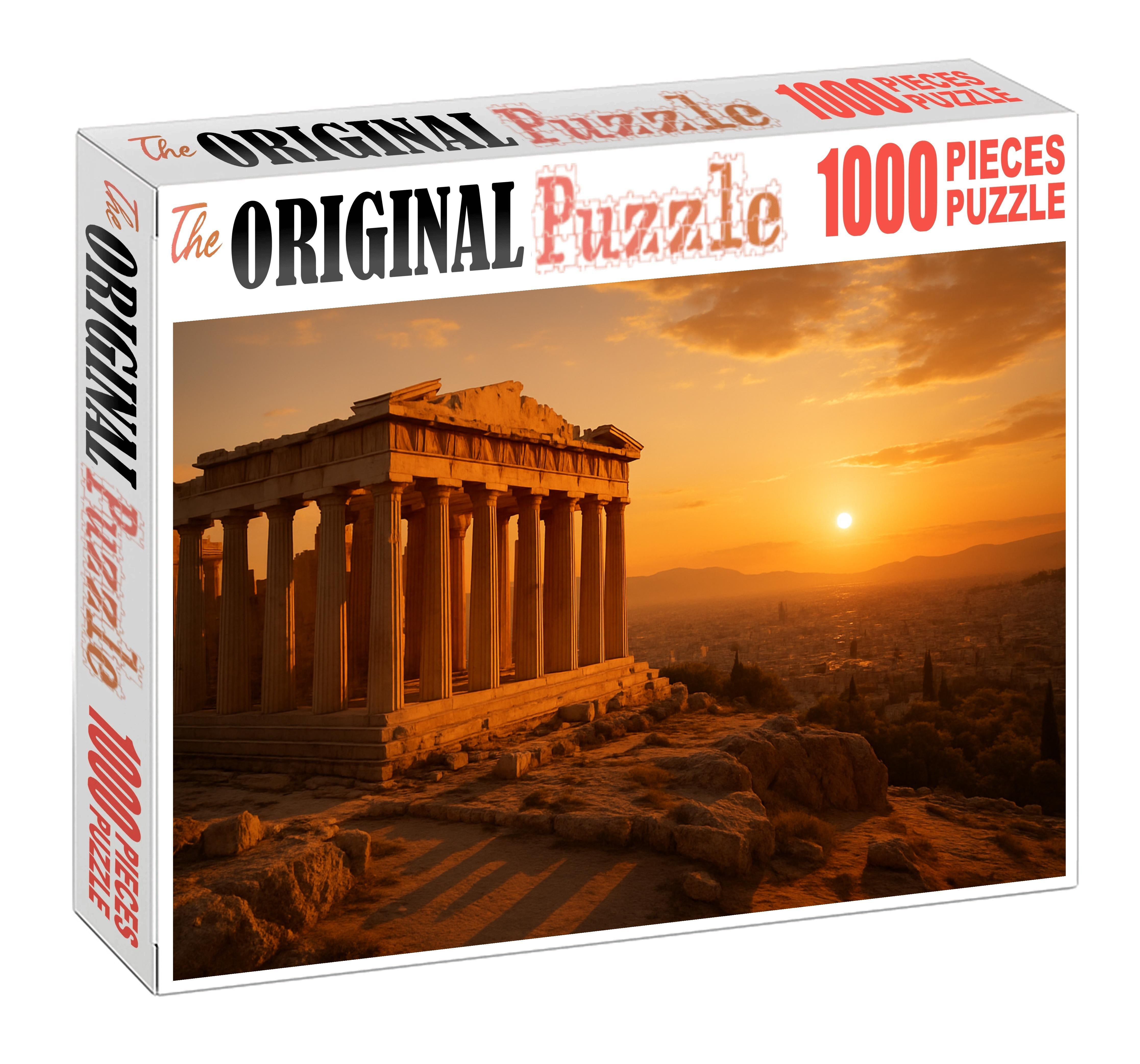 The Acropolis Of Athens Greece Esteemed By 8029 Globally As A Symbol Of Ancient Democracy And Philosophy Puzzle Fun