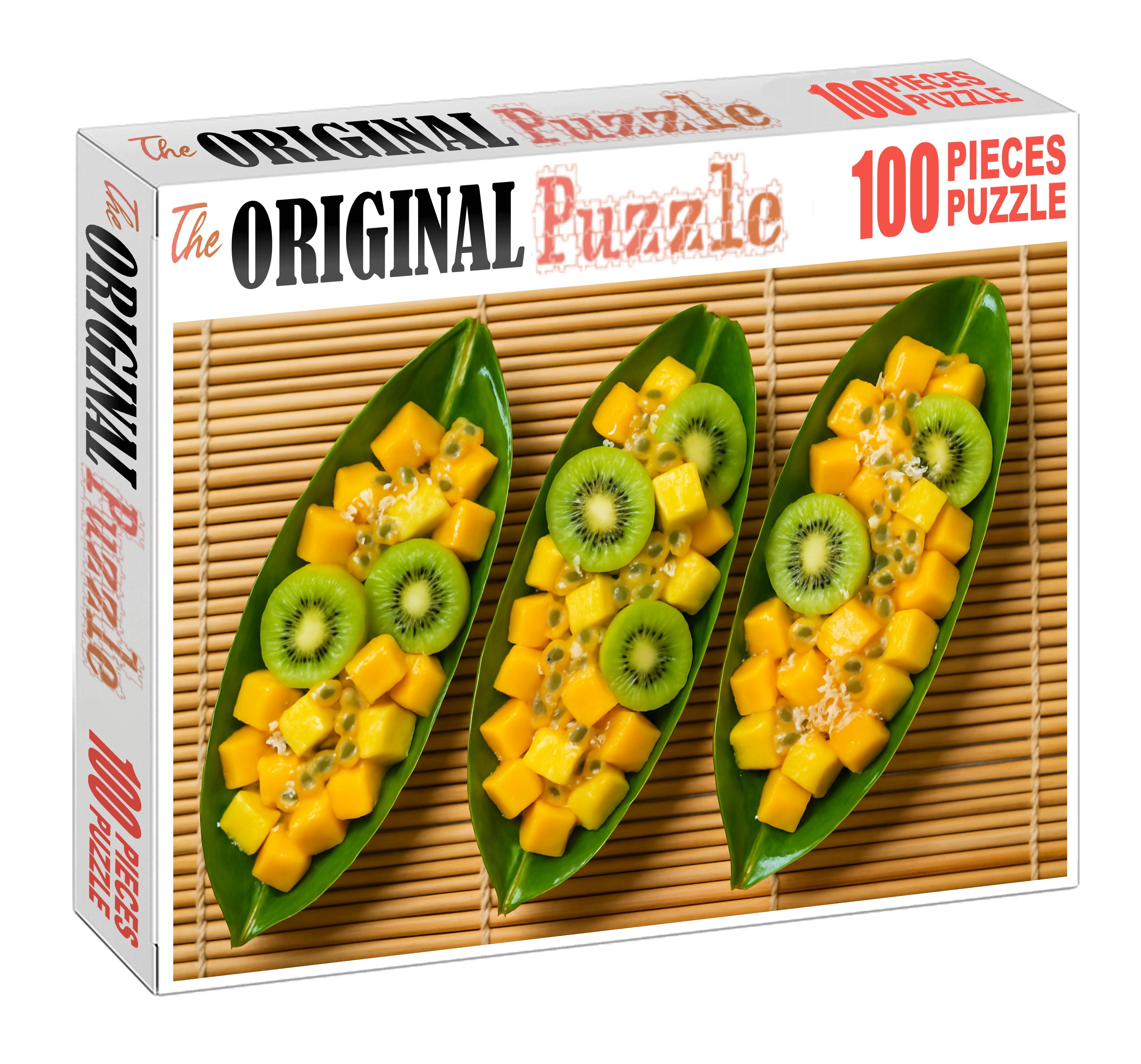 Tropical Lagoon Fruit Boat Puzzle Challenge