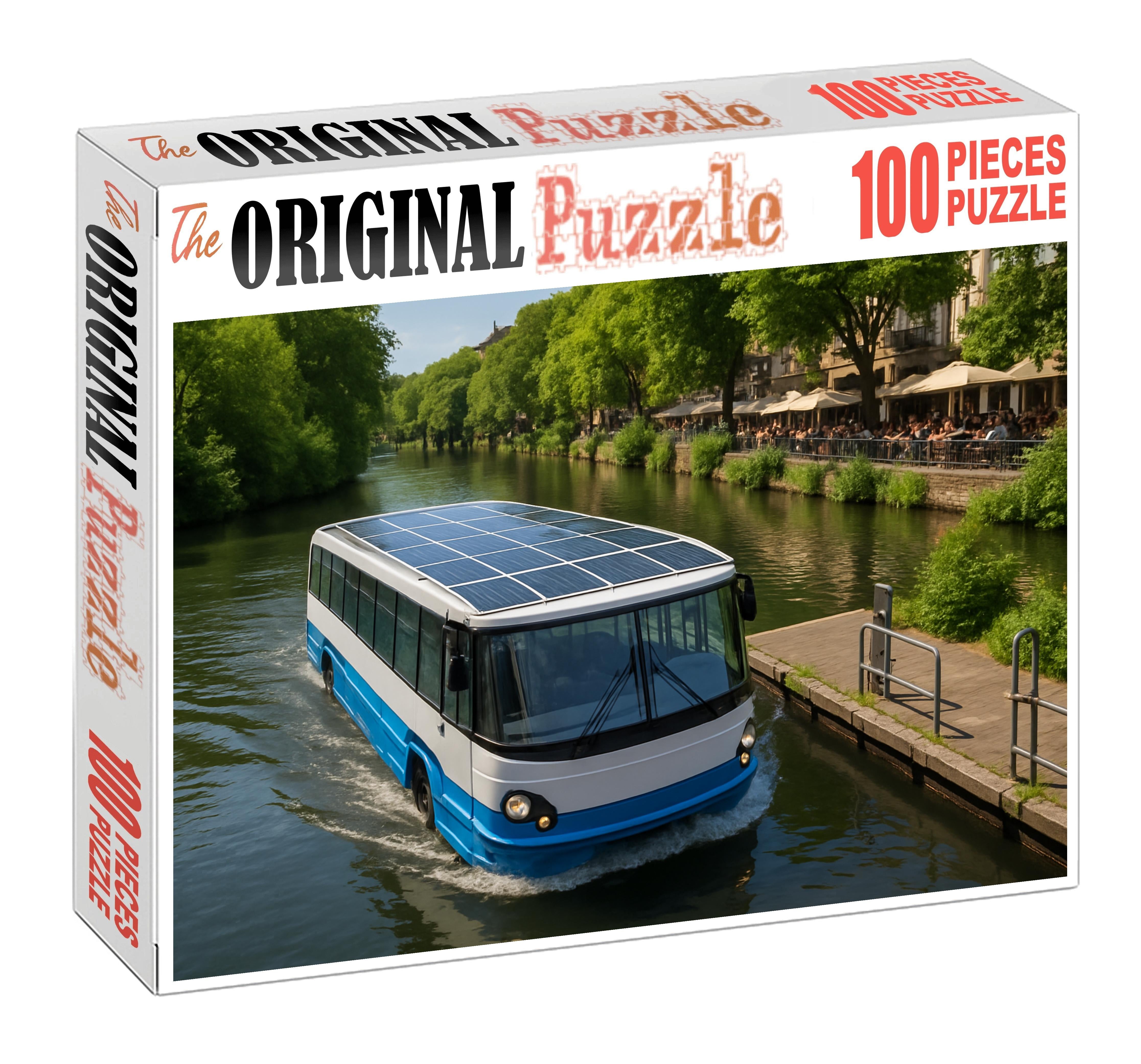 Solar-electric Amphibious Bus 50 Piece Puzzle