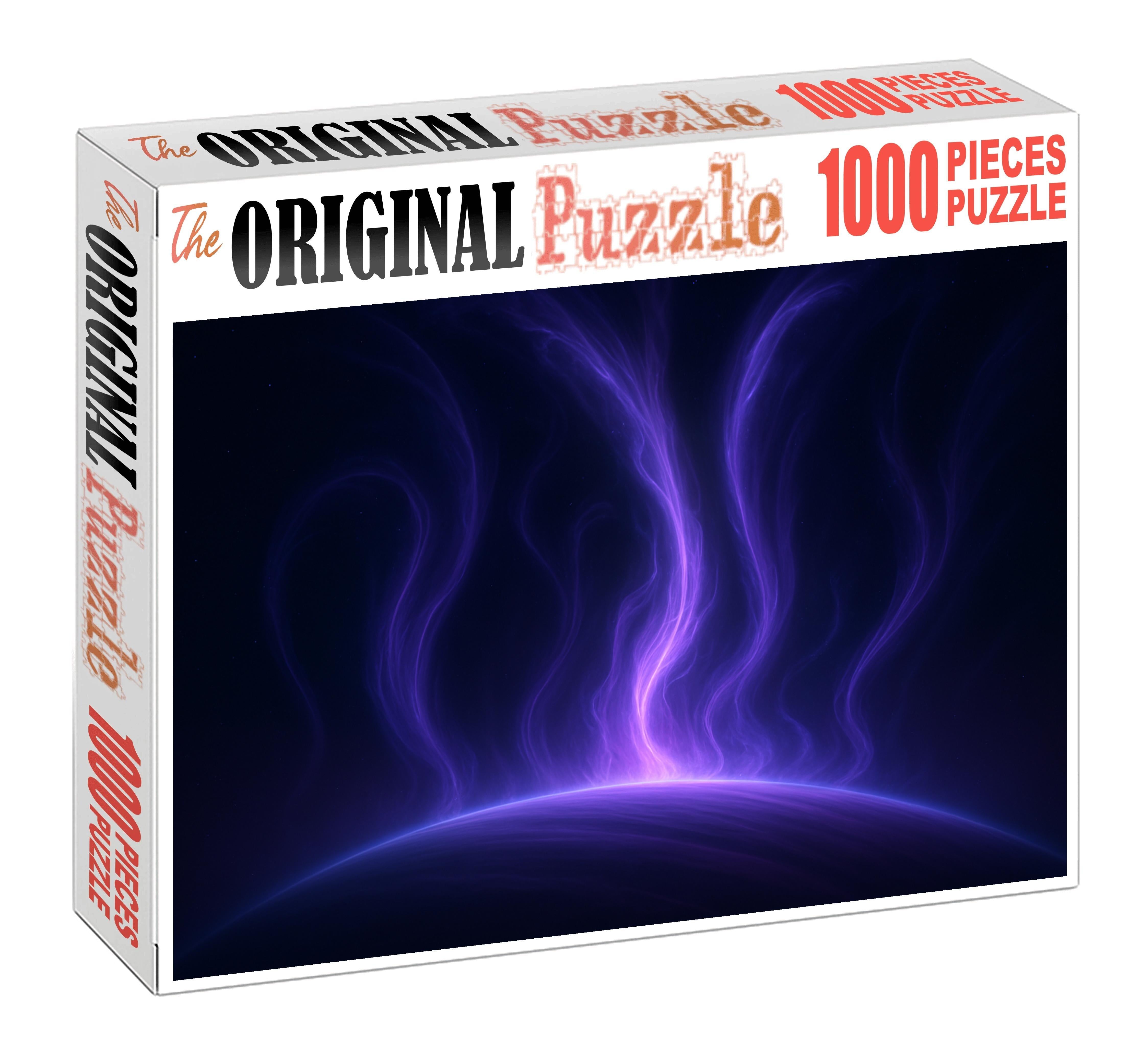Violet Plasma Arches Easy Puzzles