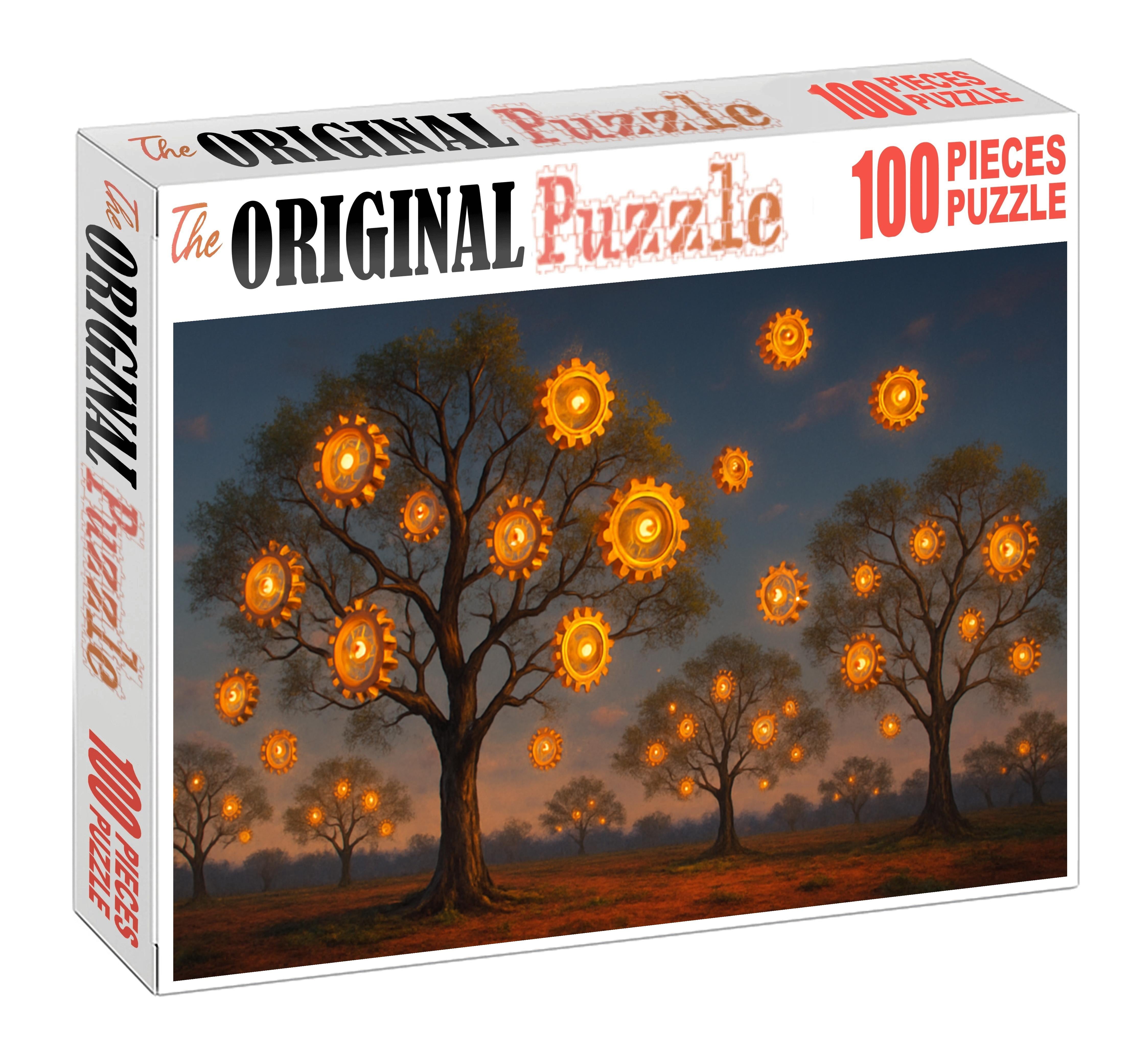 Clockwork Orchard Of Floating Fruits Puzzle Challenge