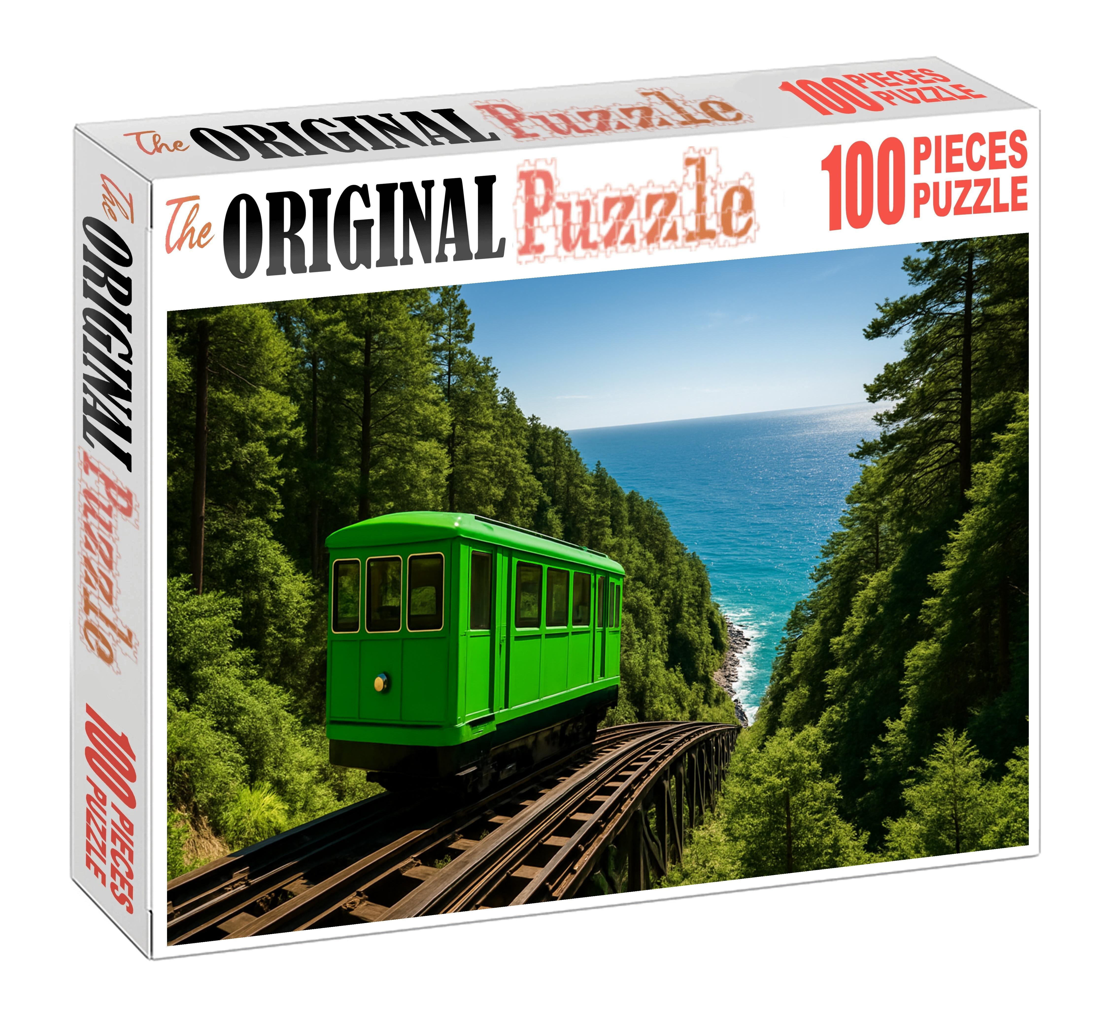 Emerald Cliff Funicular Large Format Puzzle