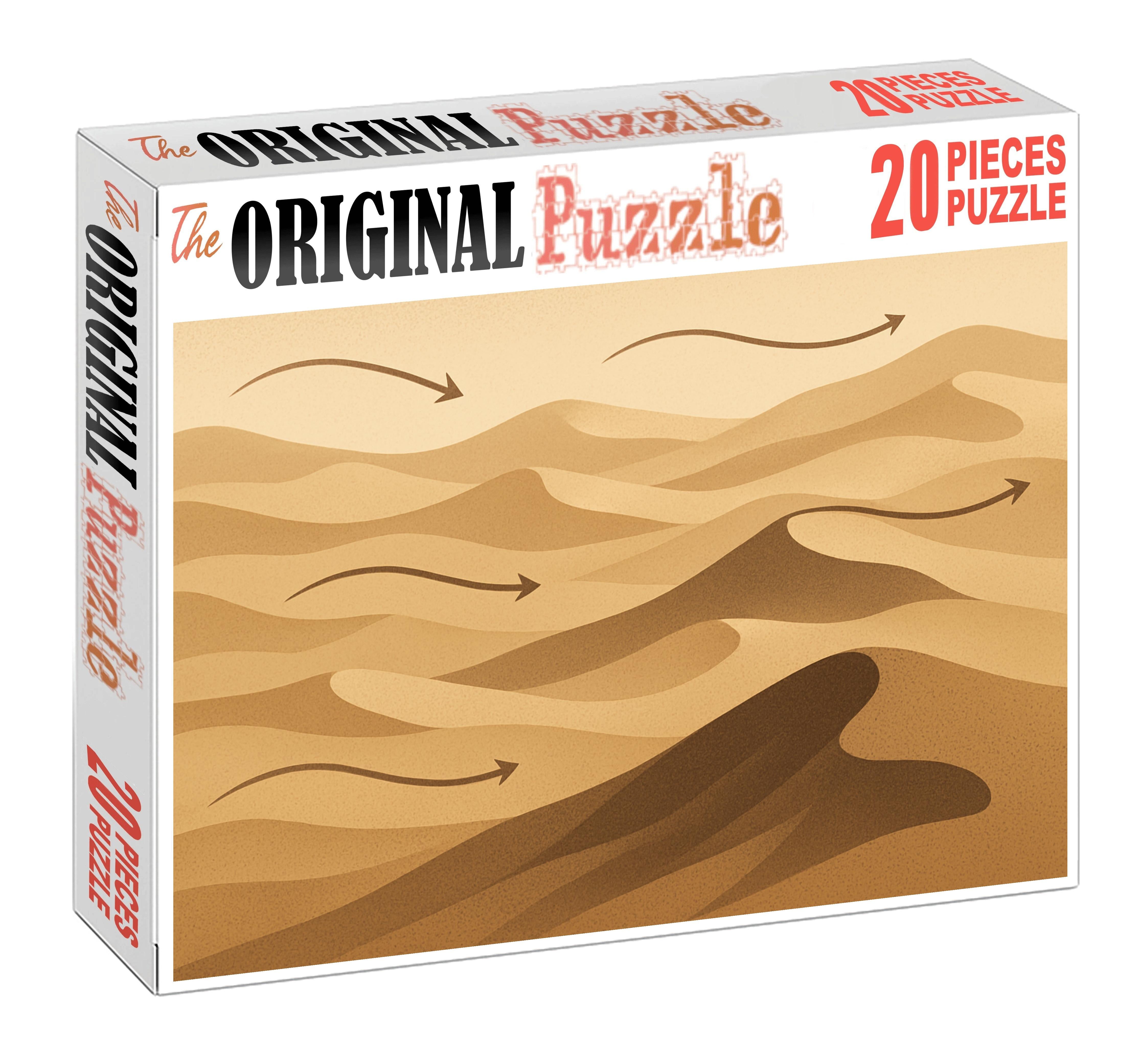 Desert Dune Morphology Chart Mini Puzzle