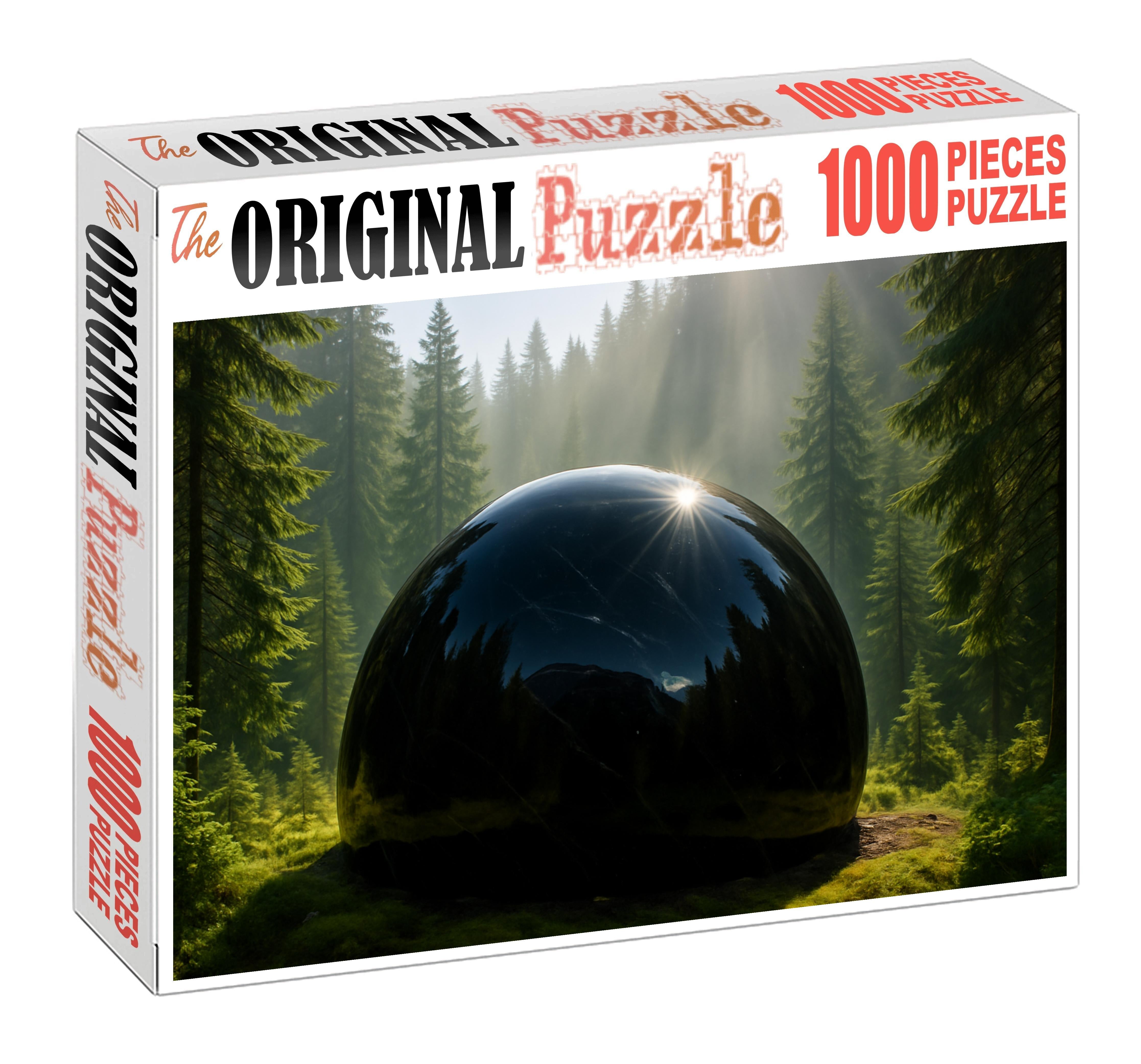 Sunlit Obsidian Dome Puzzle For Adults