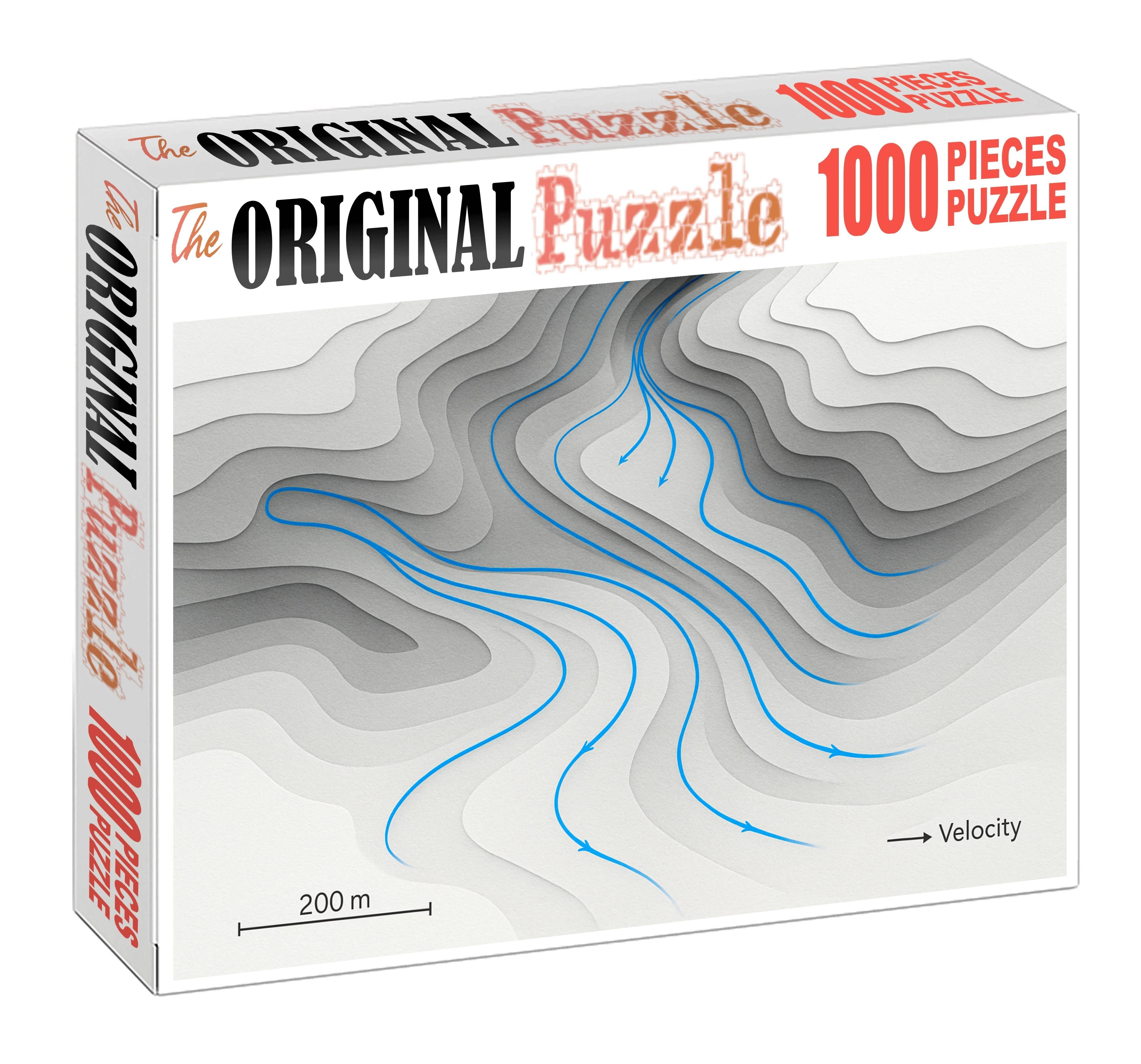 Glacial Flow Streamlines Mini Puzzle
