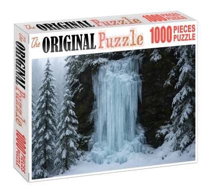 Winters Crystal Veil Custom Jigsaw Puzzle