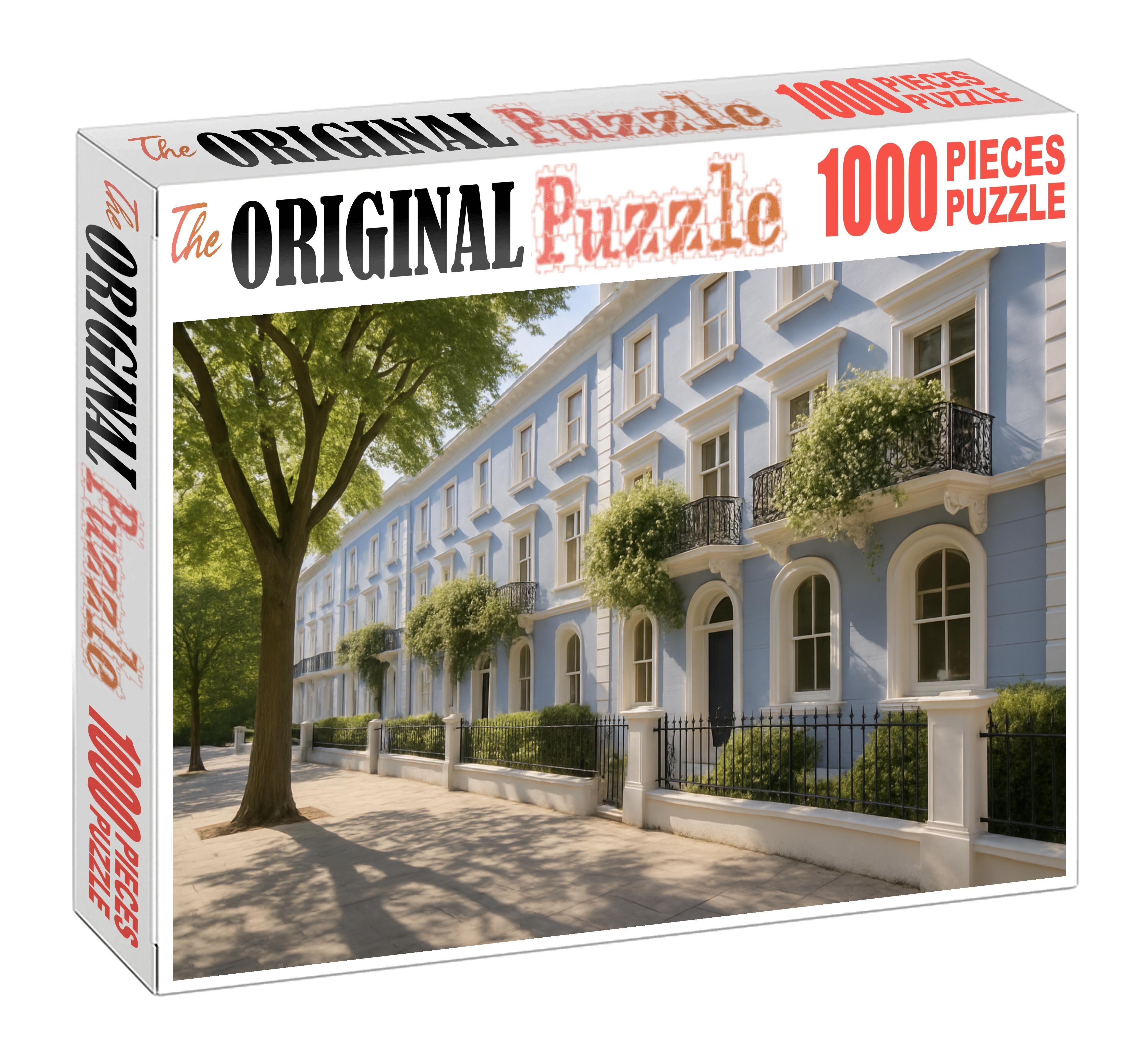 Periwinkle Terrace Custom Jigsaw Puzzle