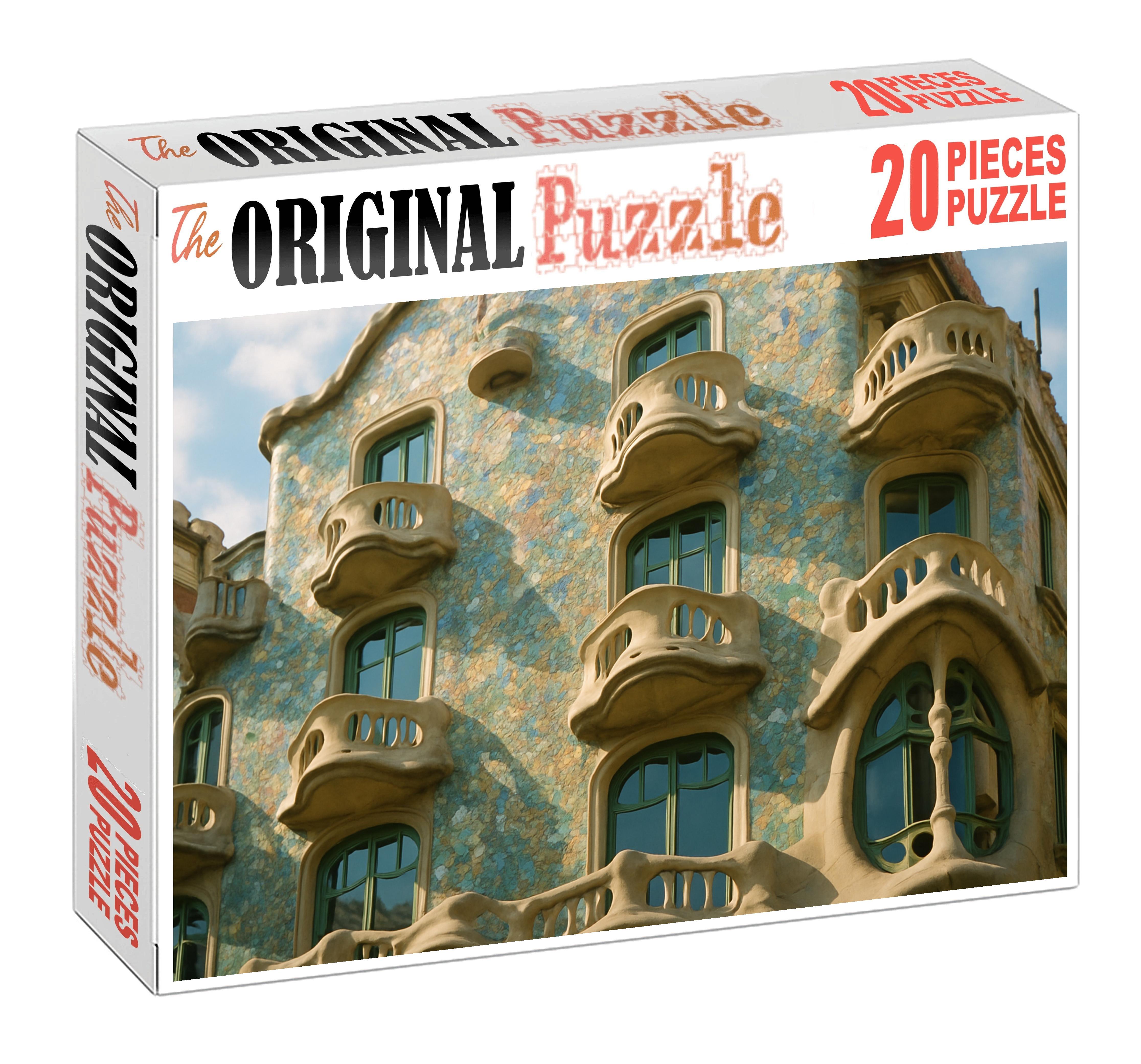 Casa Batll Barcelona Spain Known By 5060 Worldwide For Its Whimsical Modernist Architecture Unique Puzzle Design