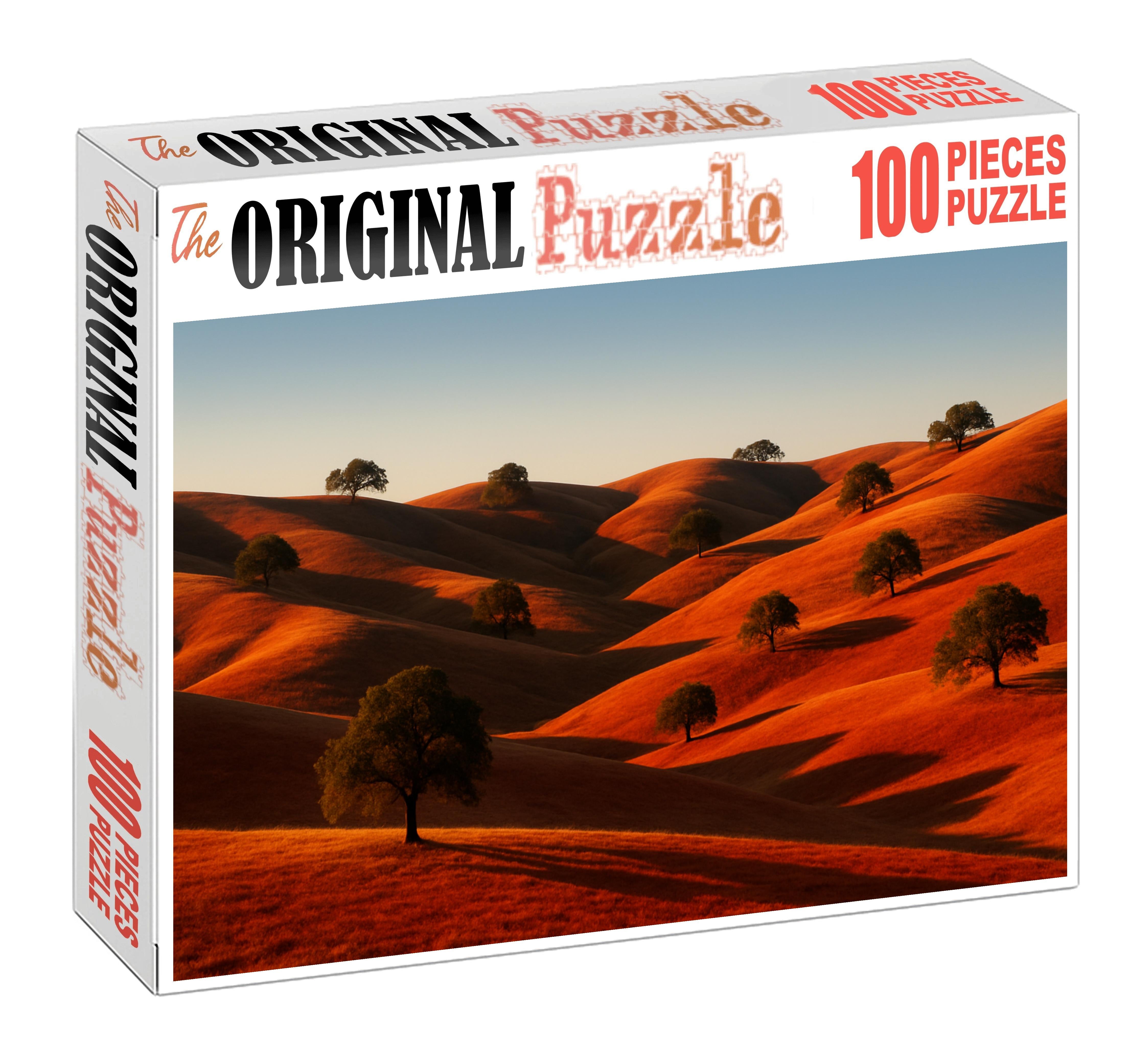 Crimson Hilltop Vista Challenging Puzzles