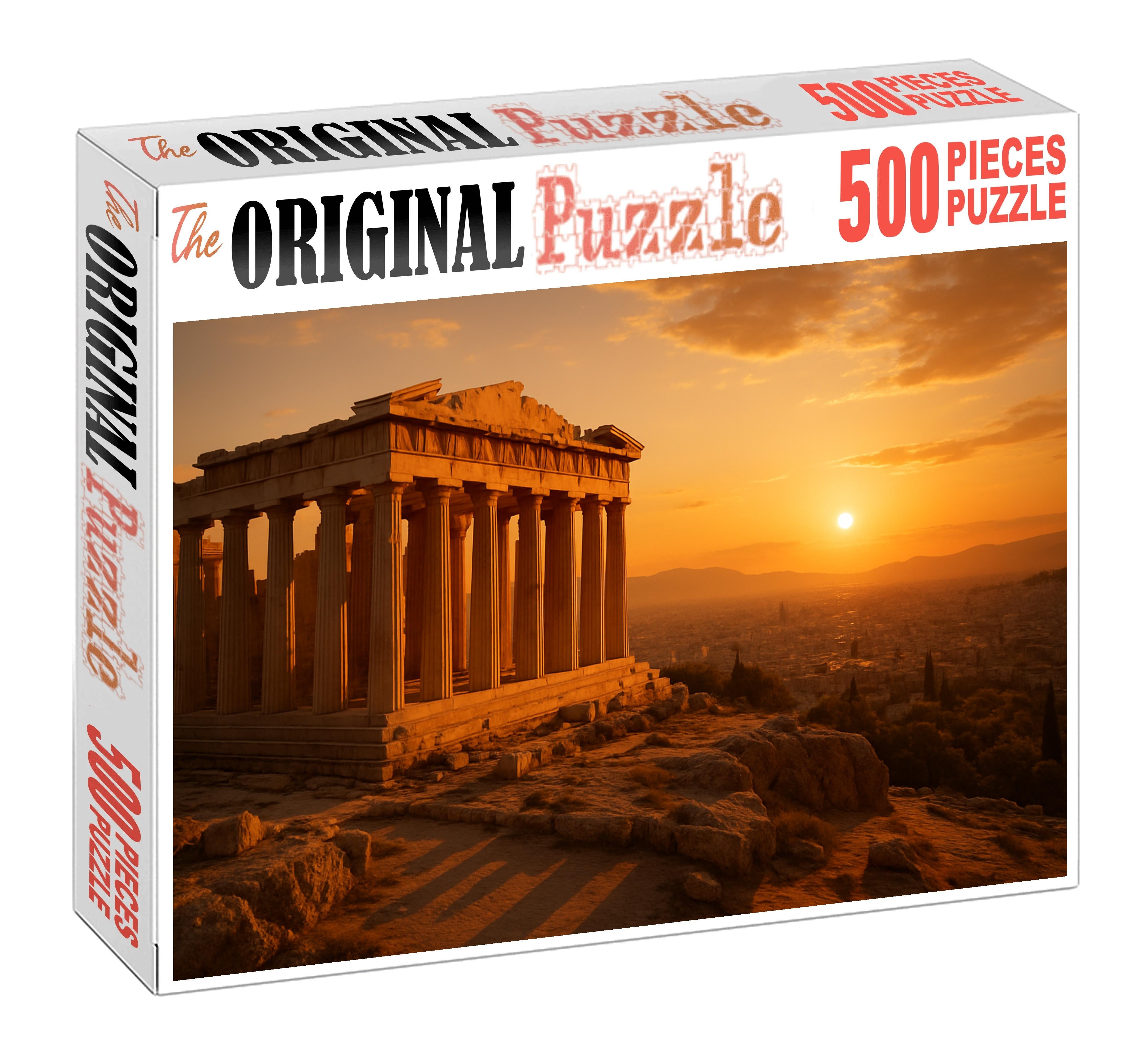 The Acropolis Of Athens Greece Esteemed By 8029 Globally As A Symbol Of Ancient Democracy And Philosophy Puzzle Fun