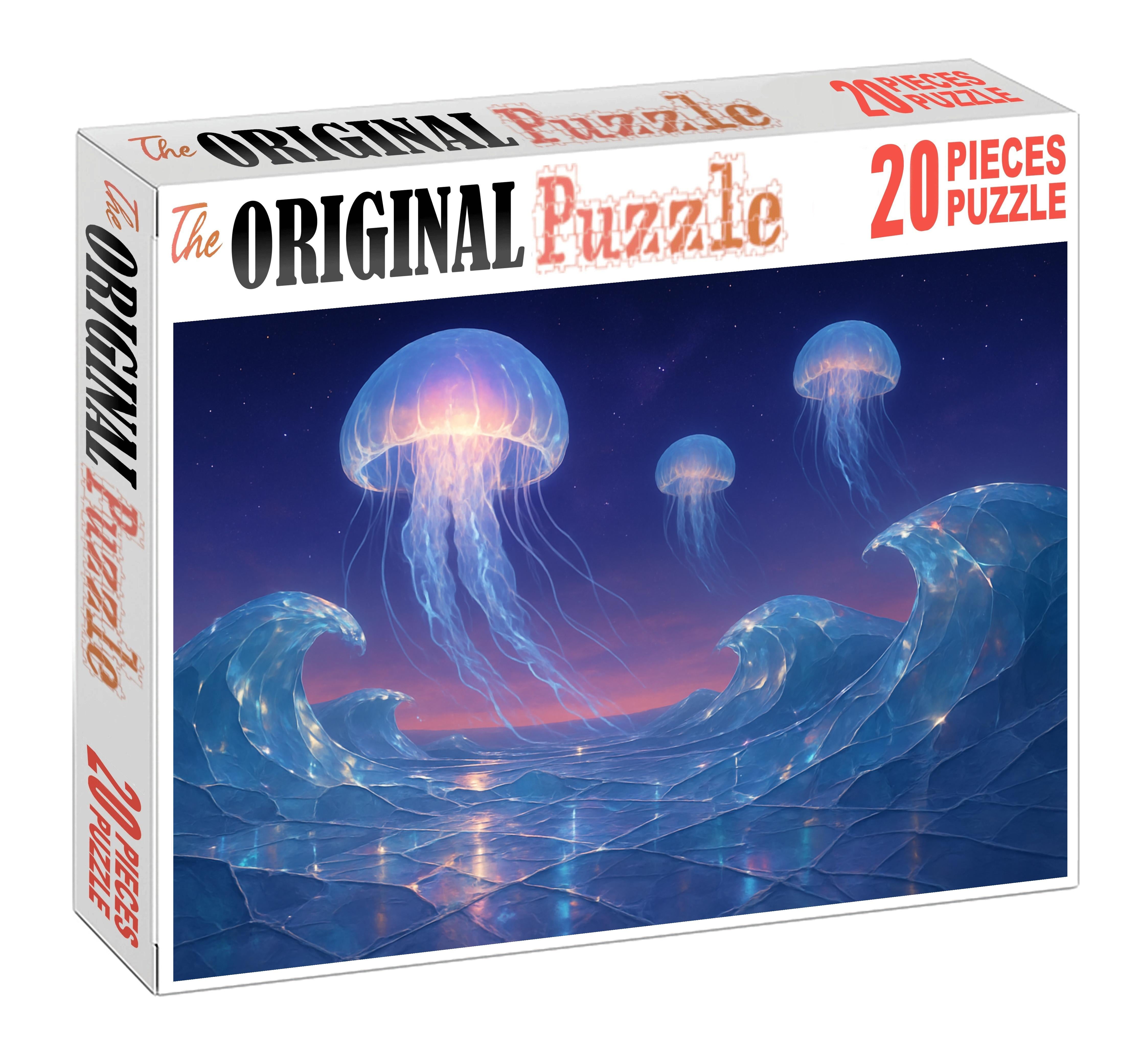 Ethereal Tides Of A Crystal Ocean 300 Piece Puzzle