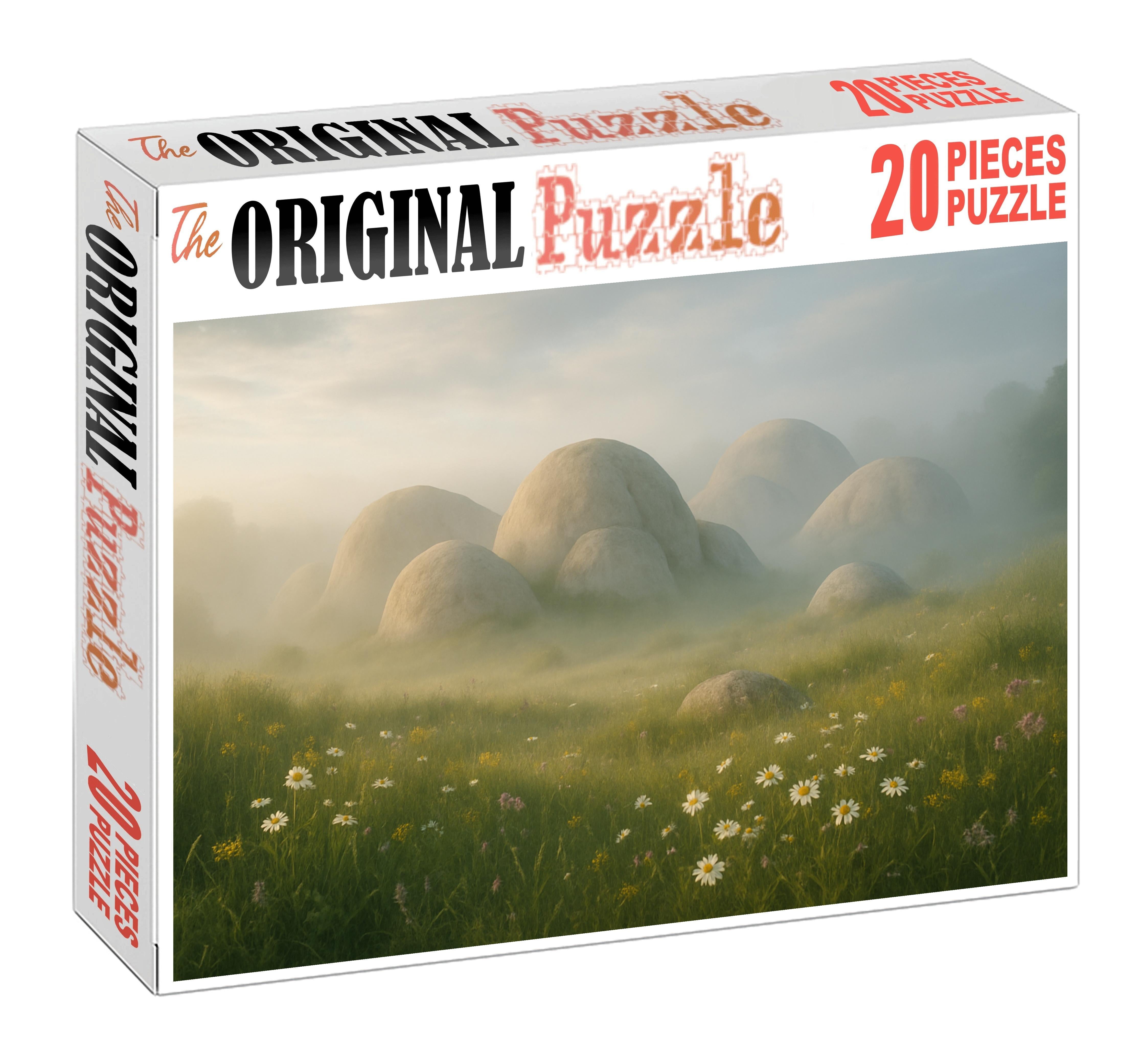 Fog-kissed Limestone Knolls Premium Puzzle Pieces