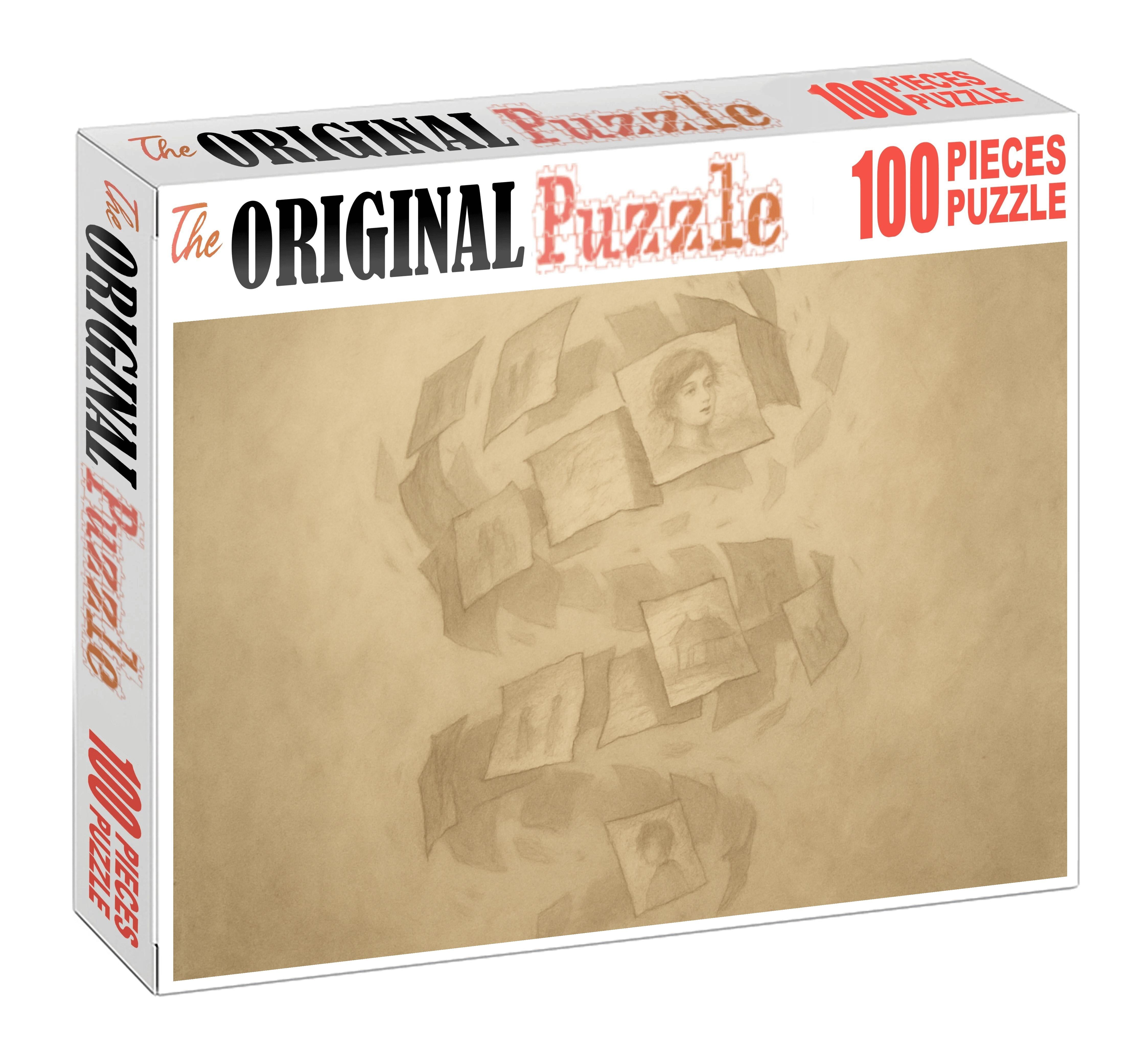 The Spiral Of Forgotten Memories 300 Piece Puzzle