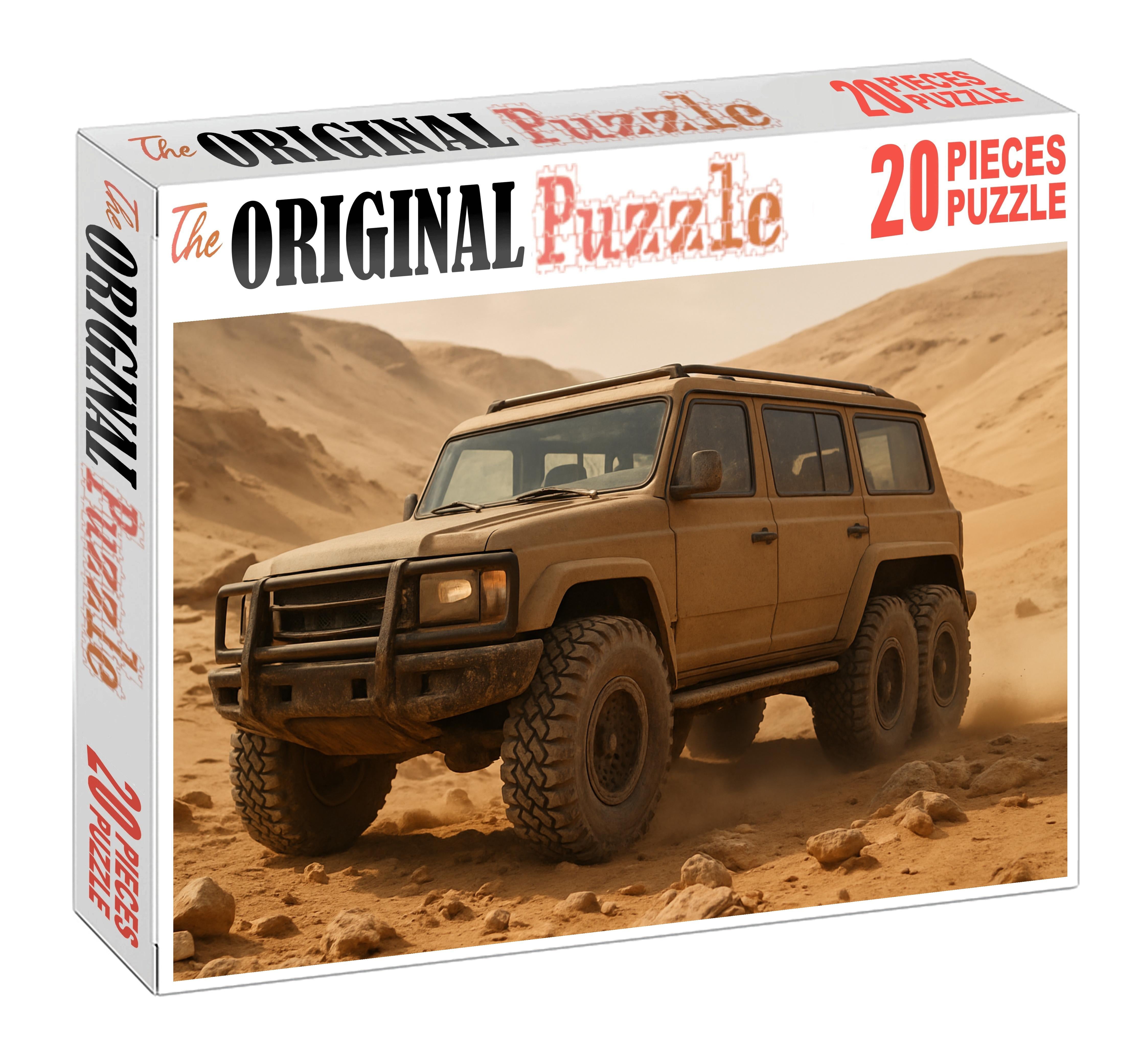 Avalanche Terra 6x Six-wheel Off-road Beast 500 Piece Puzzle