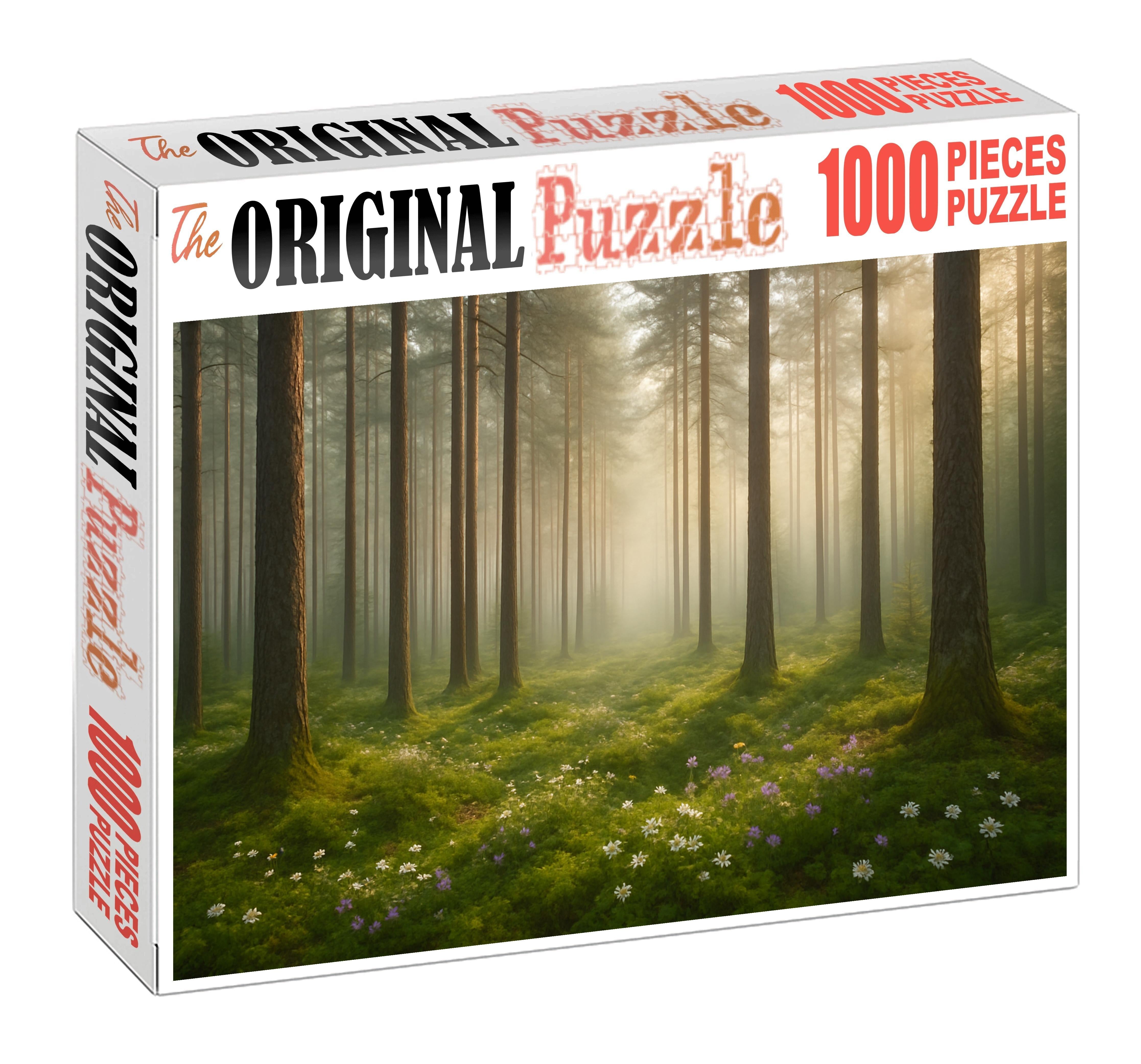 Veil Of Whispering Pines Large Format Puzzle