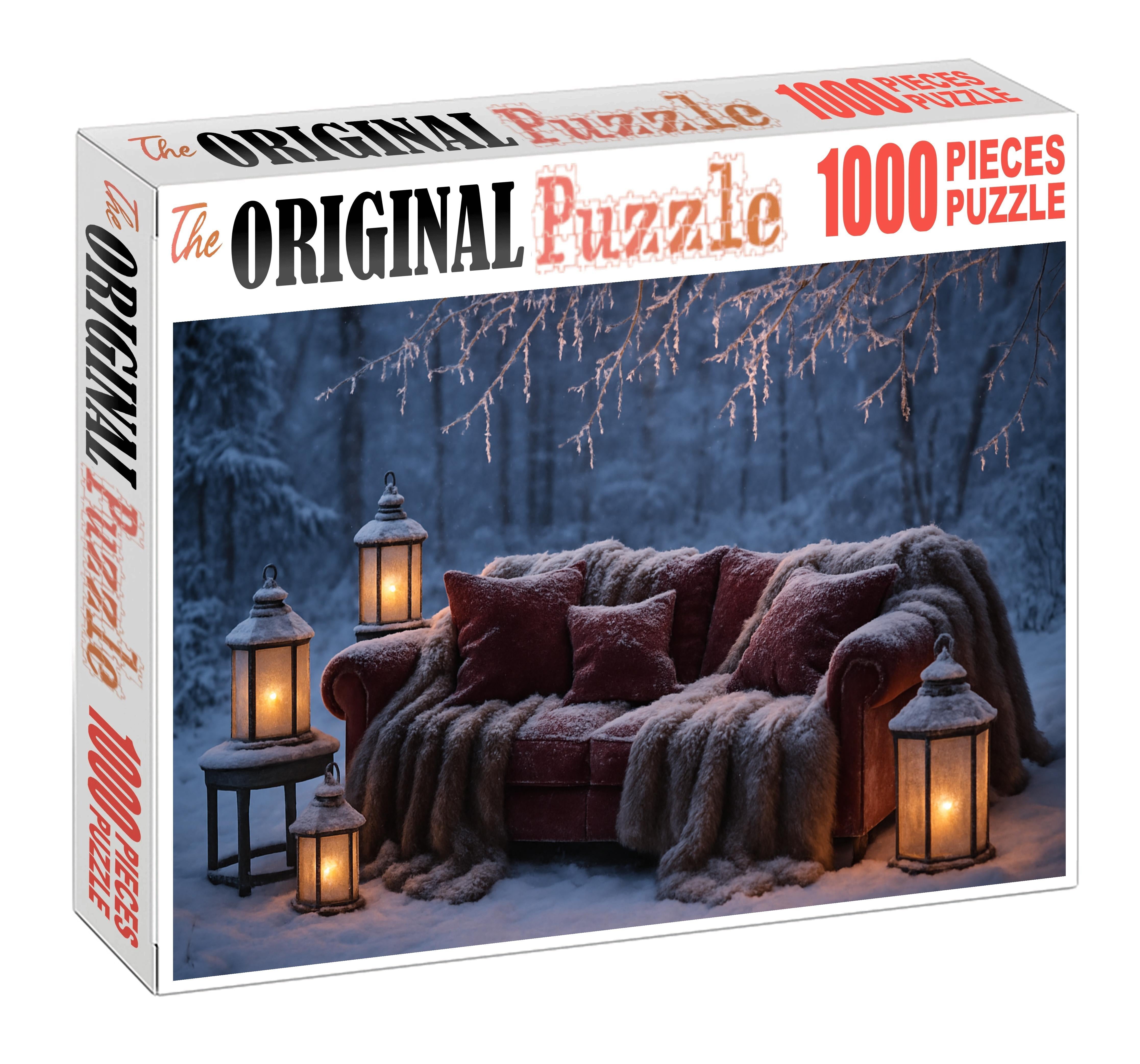 Velvet Snowfall Gathering Plush Fabrics And Twinkling Ice Crystals Puzzle Fun