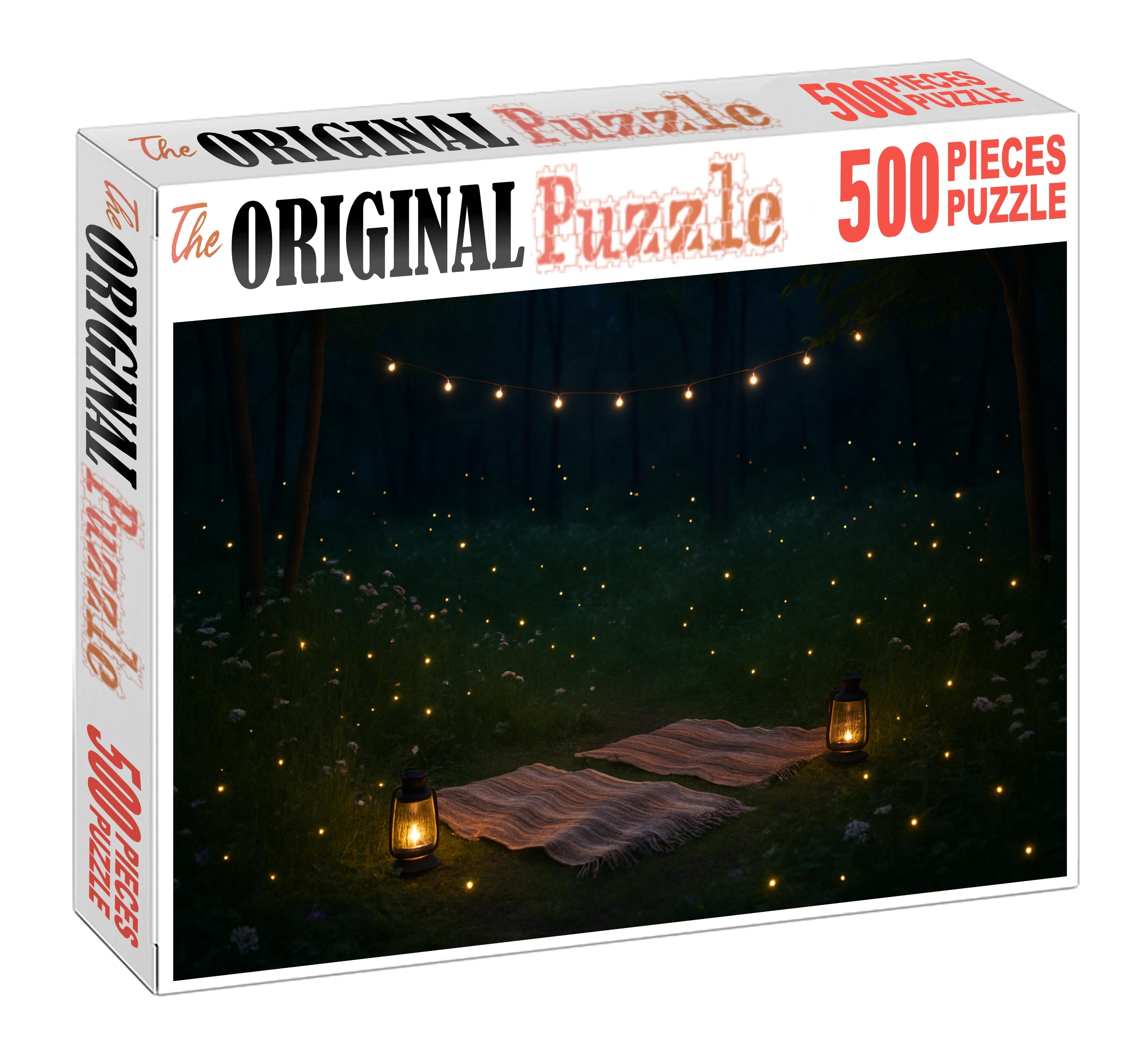 Midsummer Night Fireflies Puzzle Fun