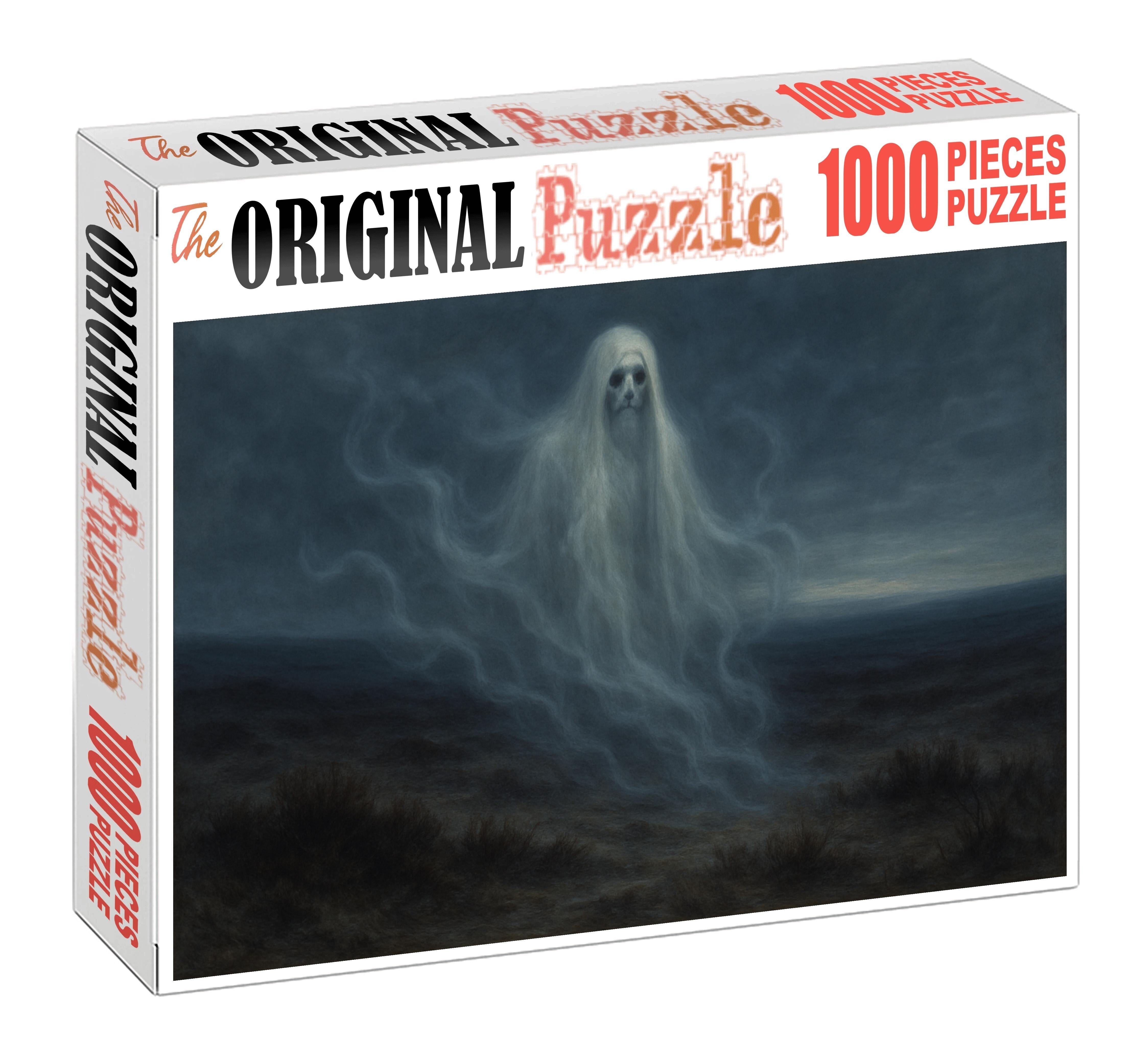 Duskwither Wraith Phantom Entity Of Twilight Veil And Lingering Chill Large Format Puzzle