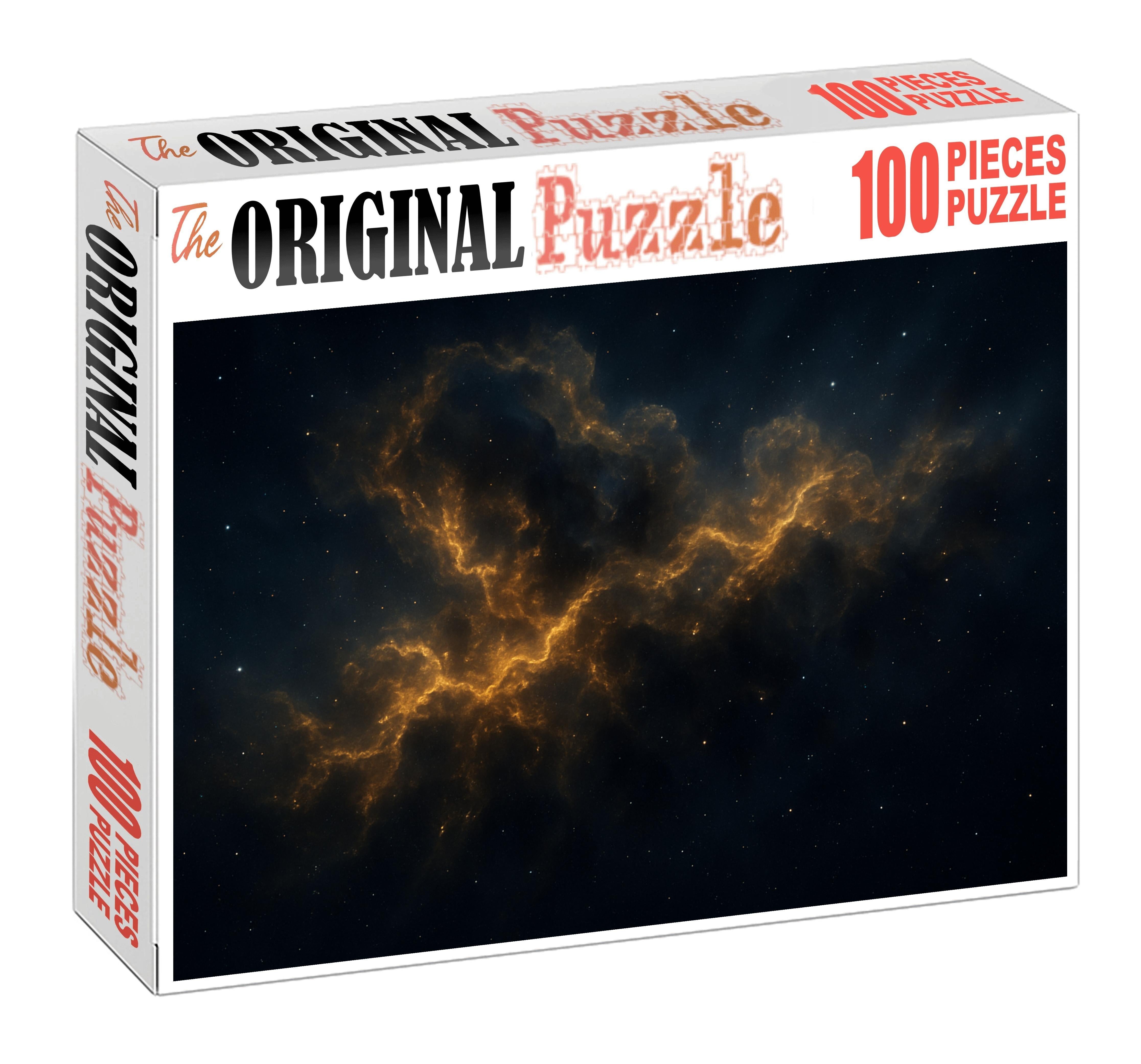 Golden Filamentary Starbirth Cloud Puzzle Challenge