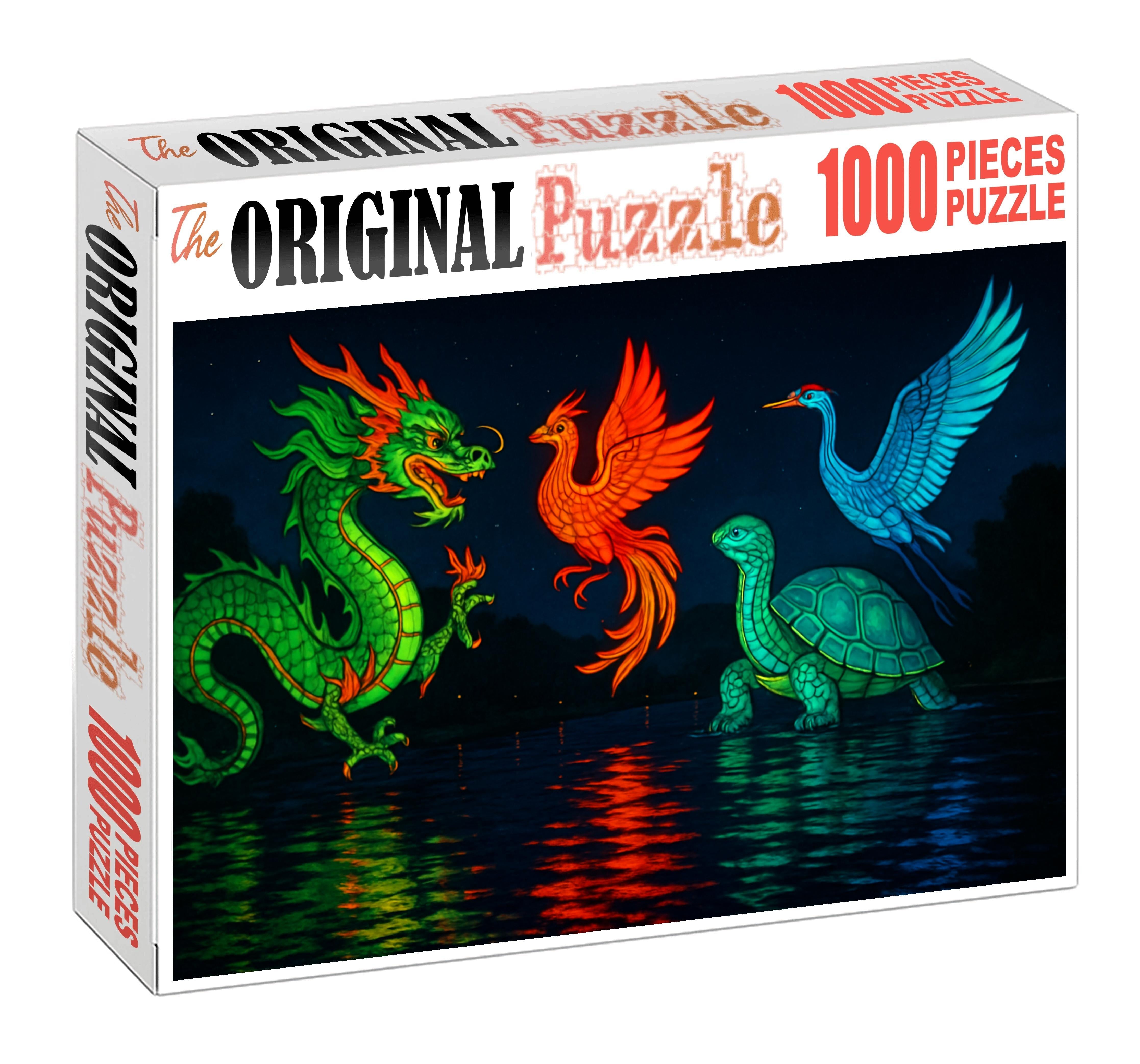The Lantern Festival Of Floating Whimsy 200 Piece Puzzle