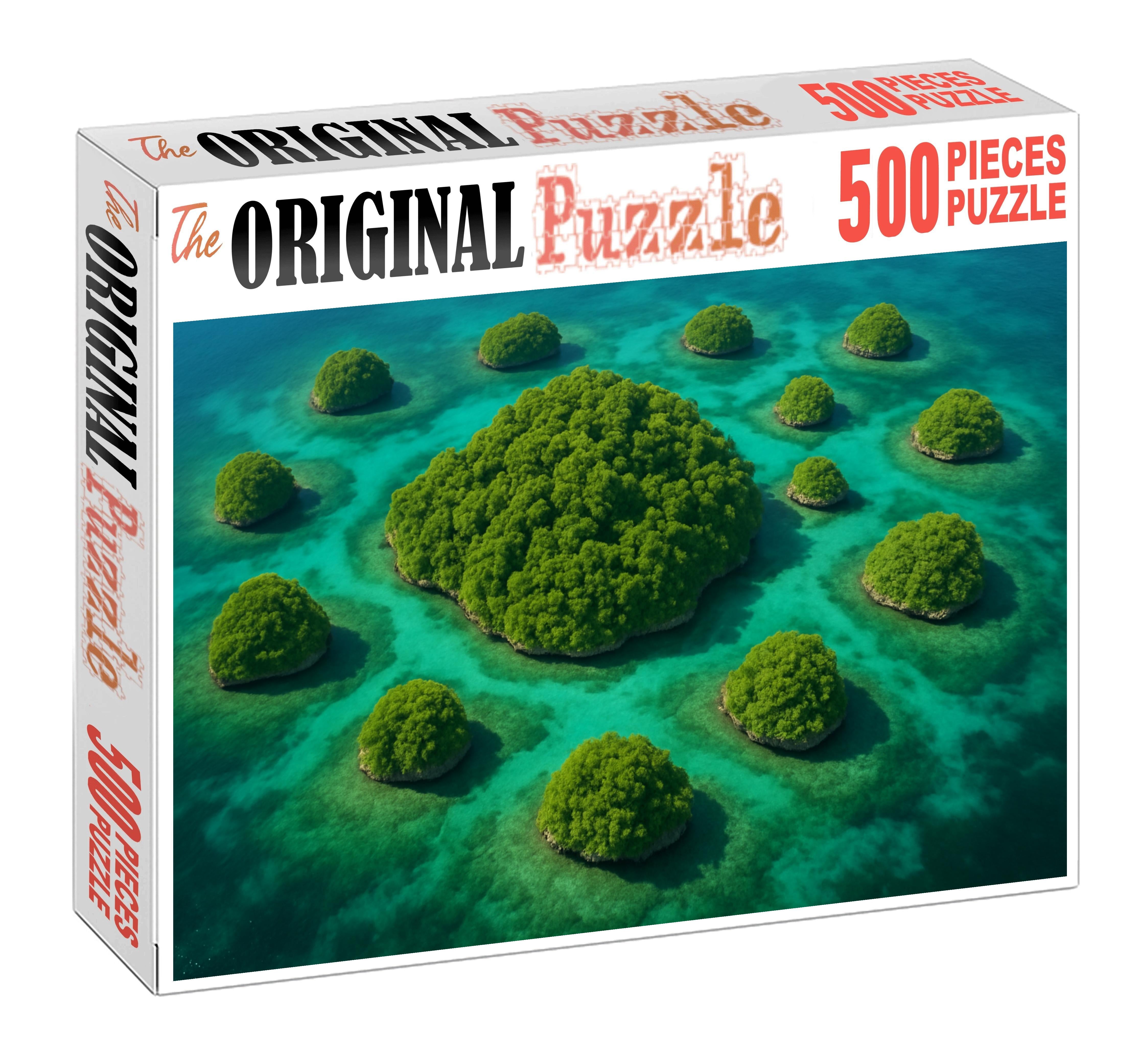 Emerald Archipelago Haven Unique Puzzle Design