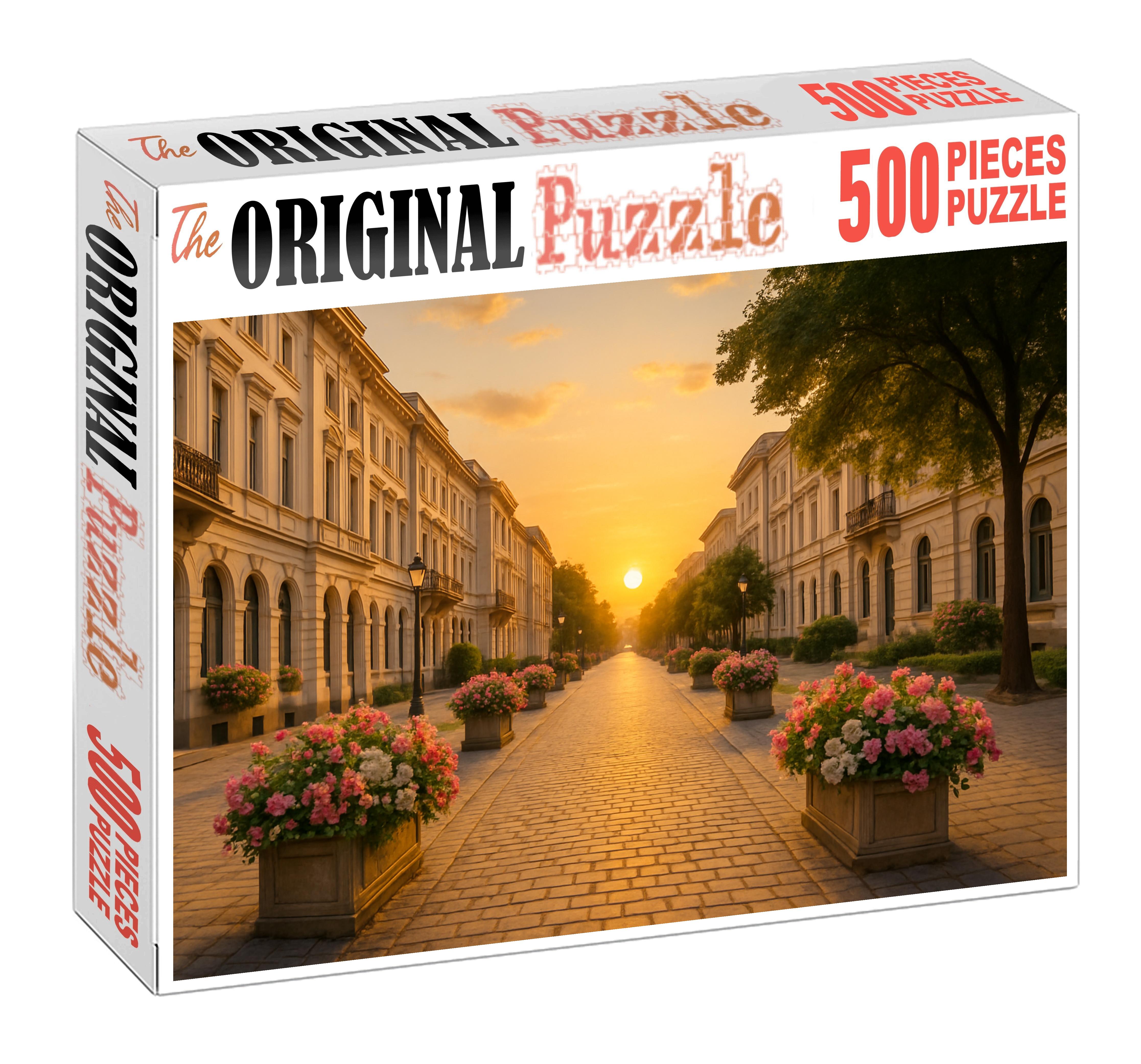 Golden Hour Promenade Puzzle Collection