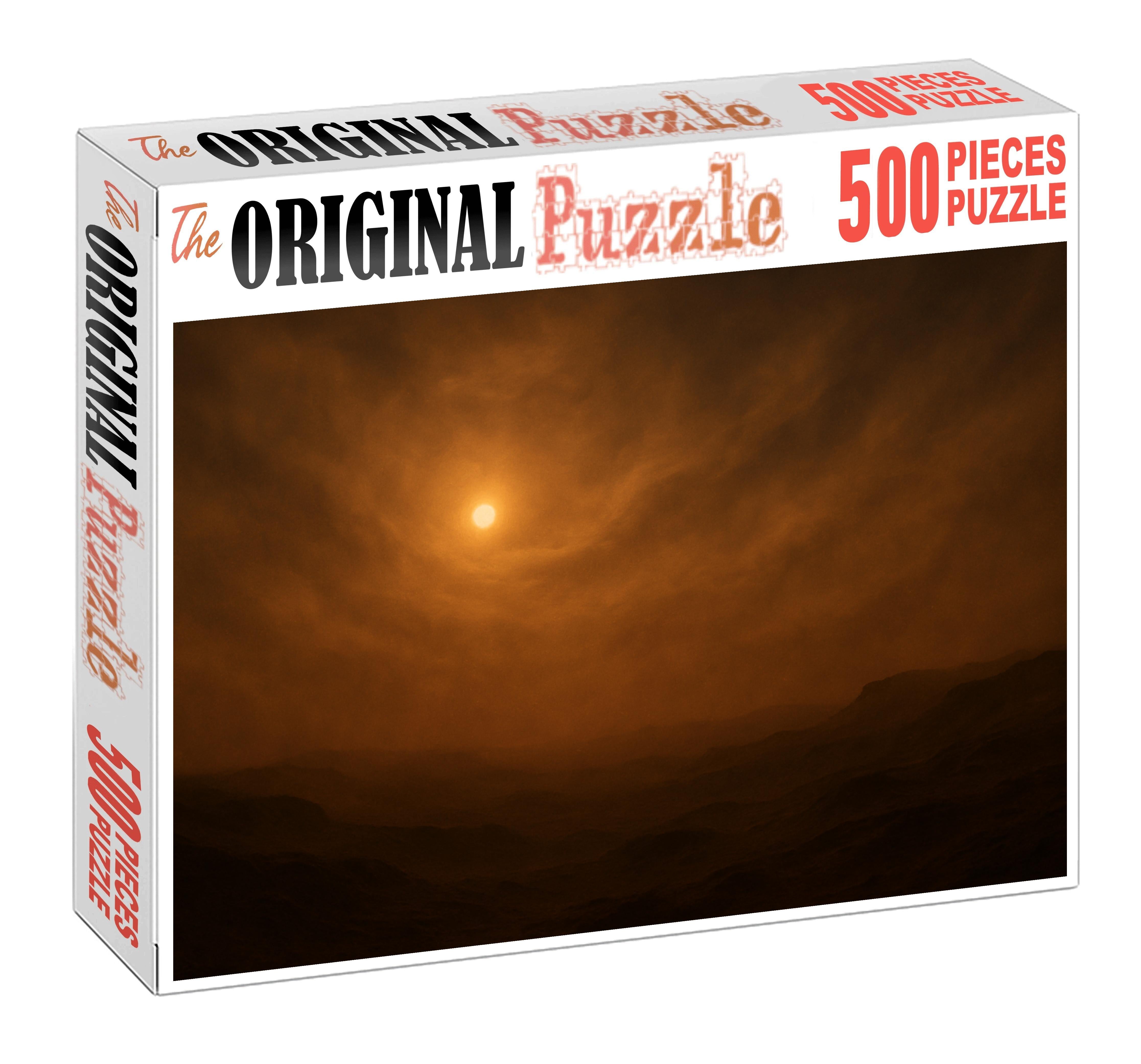 Twilight Dust Storm Horizon Puzzle Collection