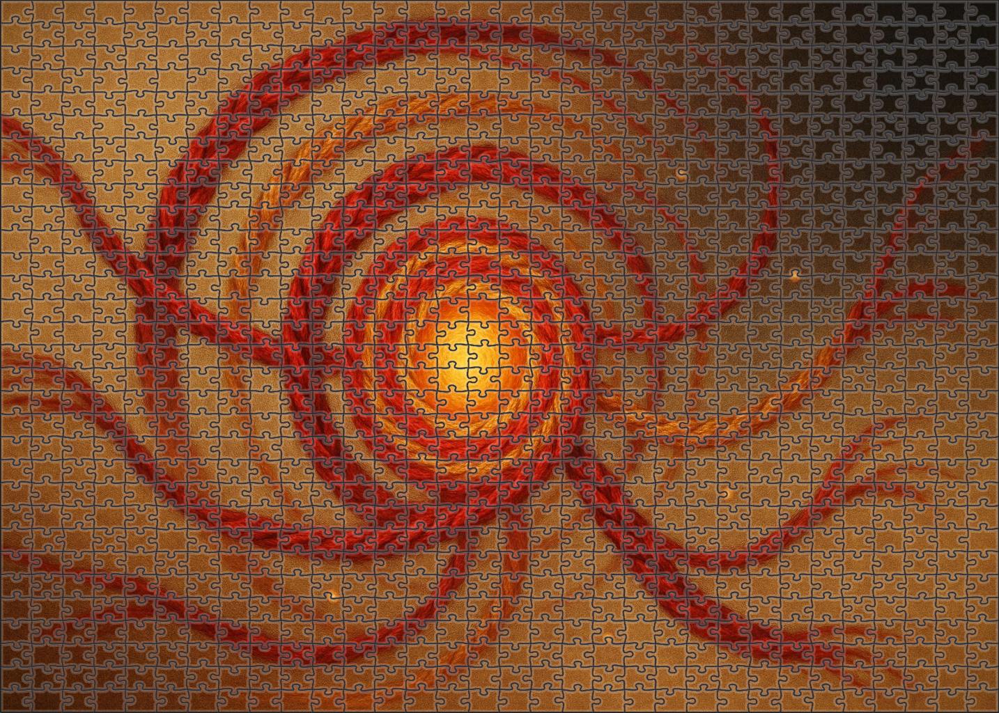 Pulse Of The Cosmic Tapestry premium quality wood jigsaw puzzles