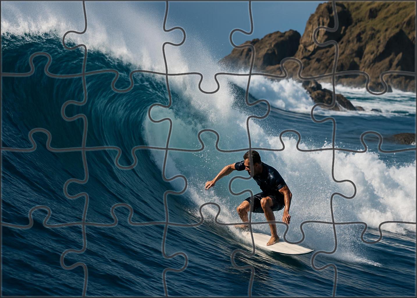 Windward Surf Point trendy wooden puzzle gifts