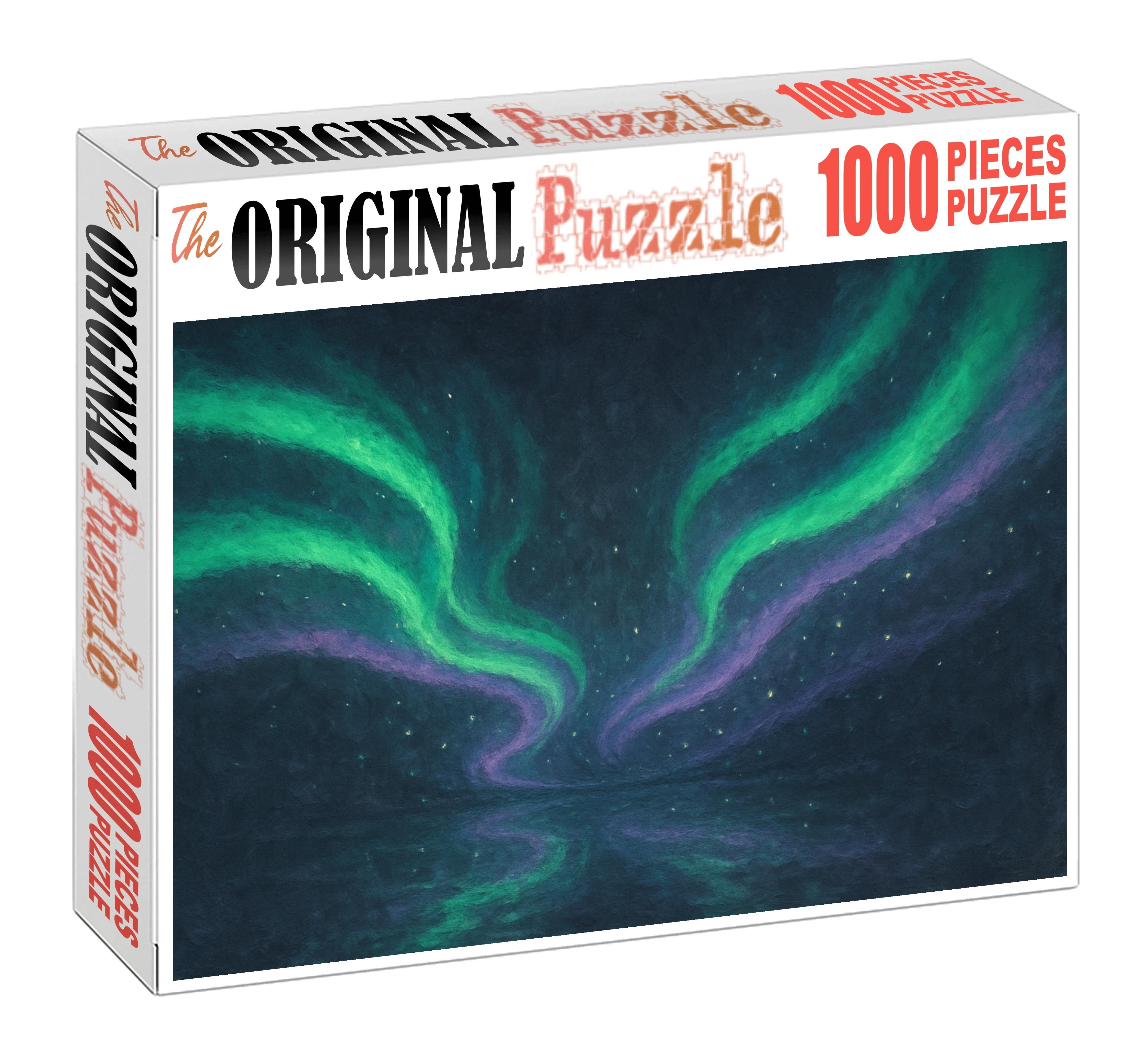 Echoes Of The Aurora Mind creative custom wood puzzles