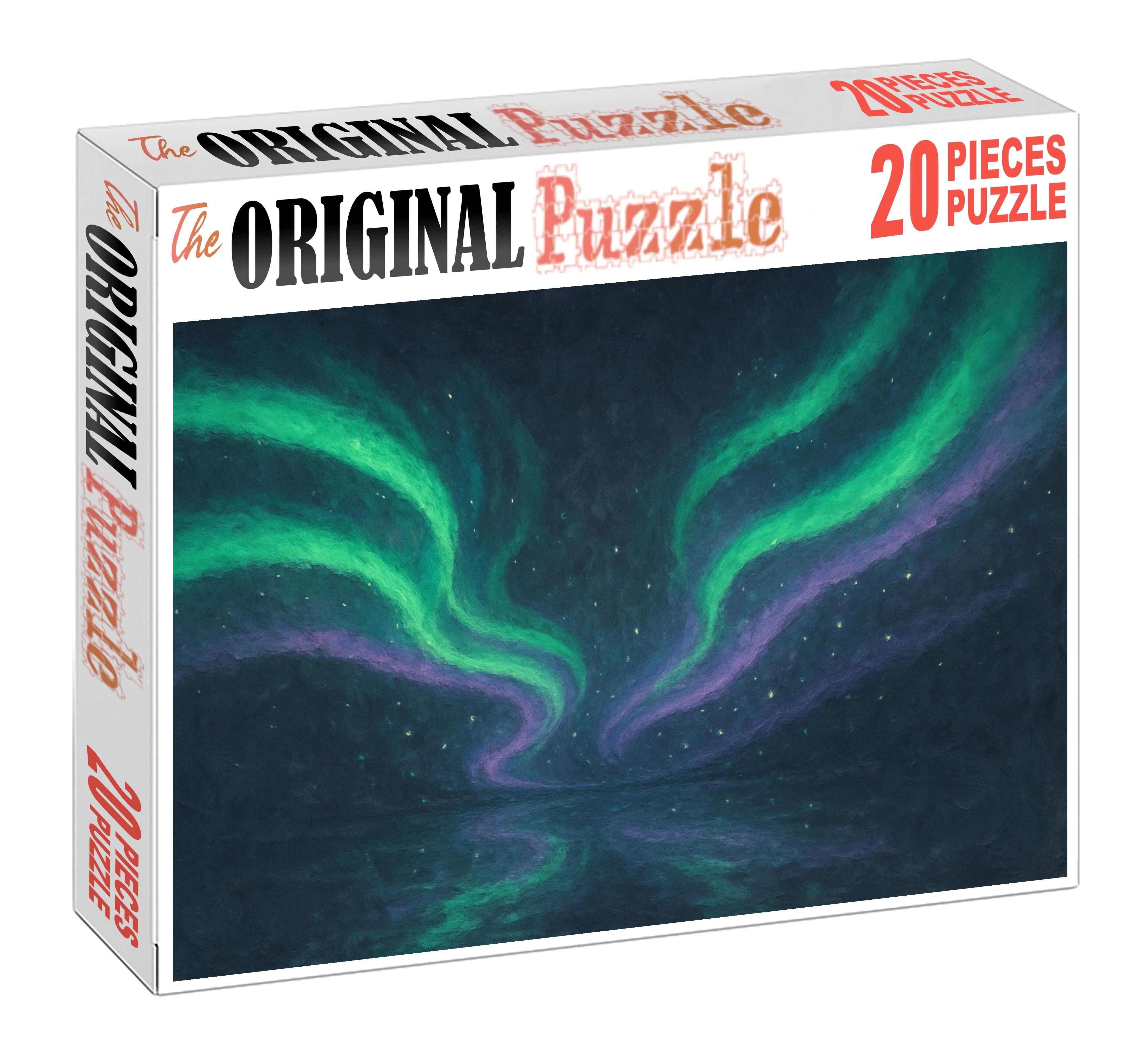 Echoes Of The Aurora Mind creative custom wood puzzles